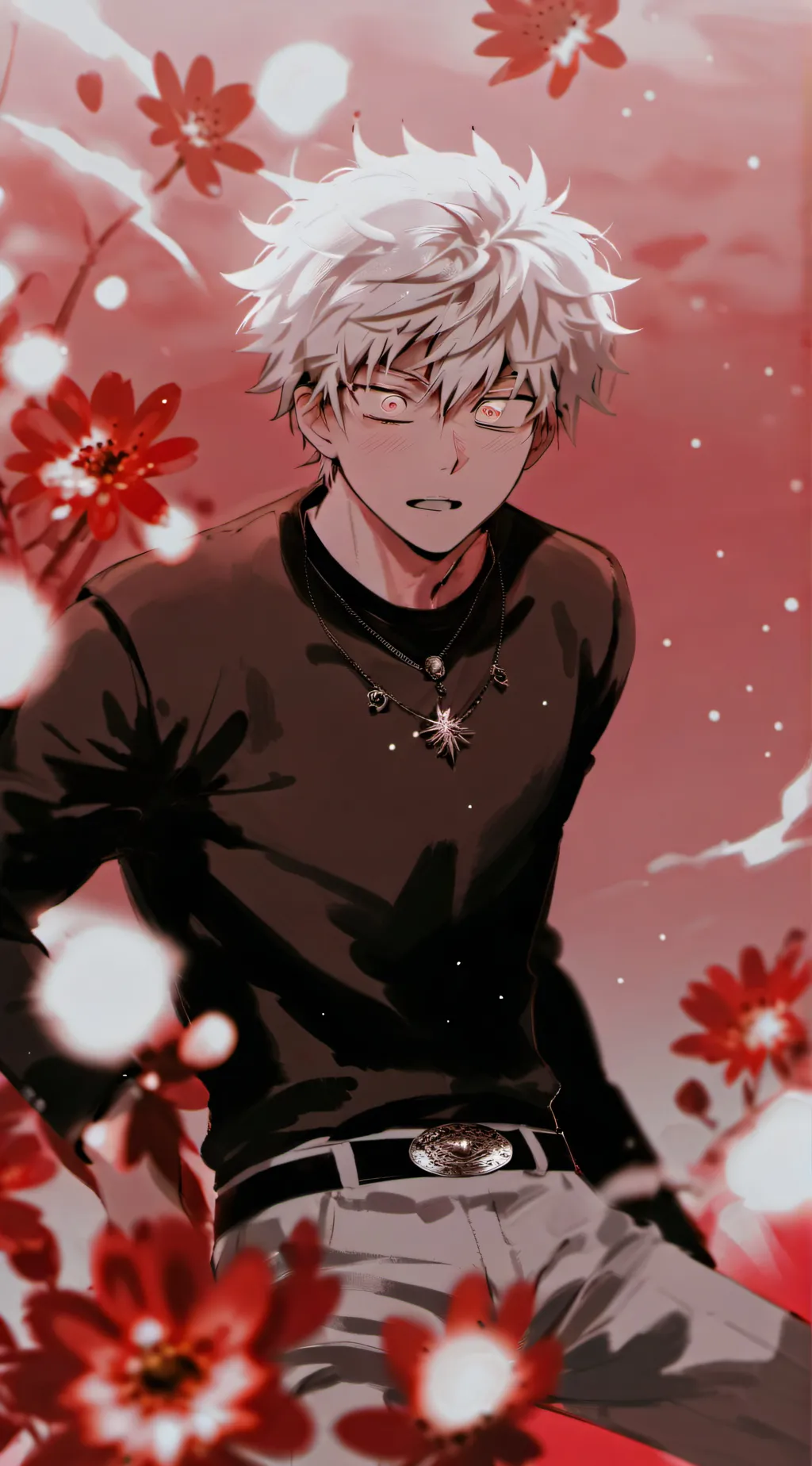 ai character: Katsuki Bakugou background