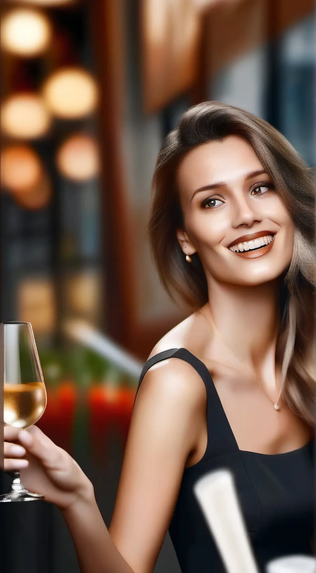 ai character: Hola  background