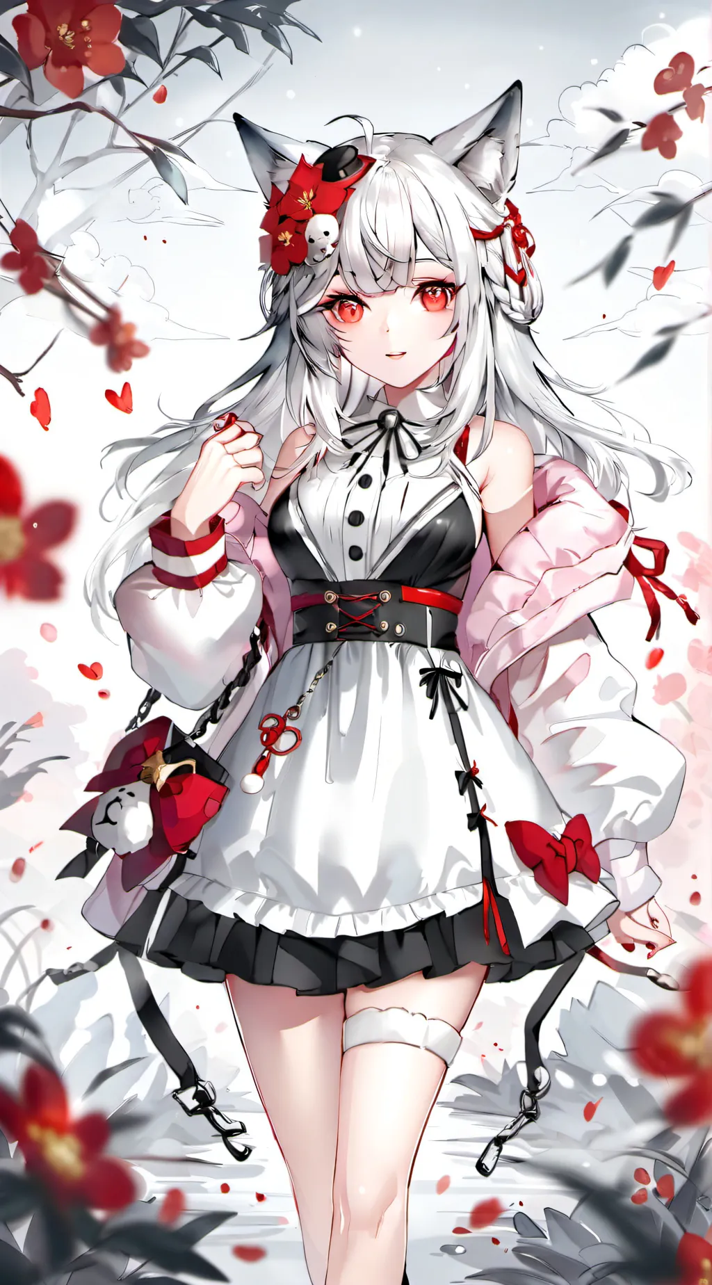 ai character: Silent steps background