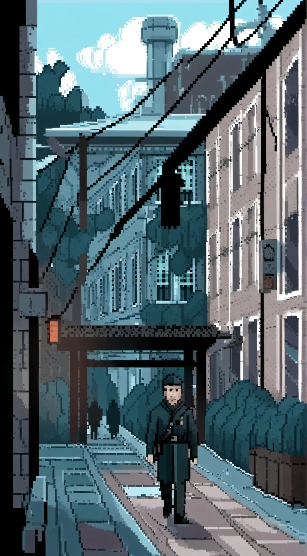 ai character: FNAF  background