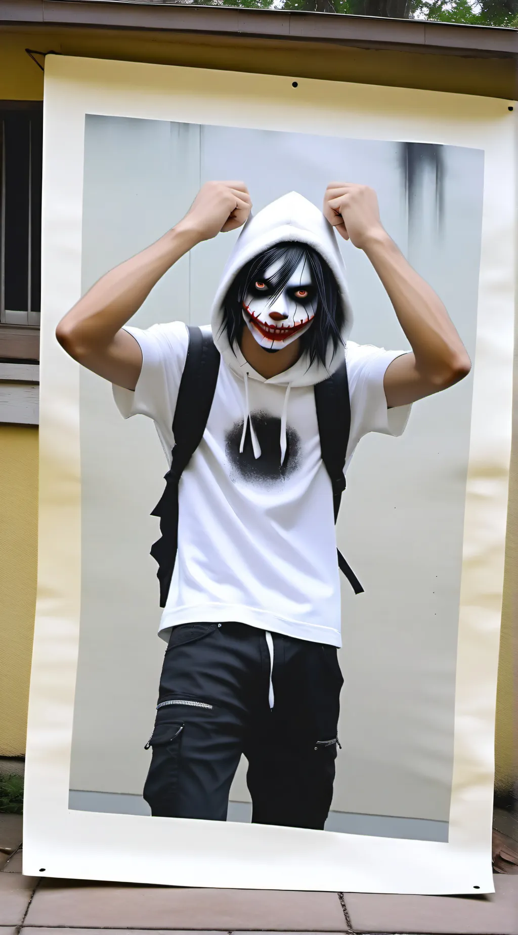 ai character: jeff the killer  background