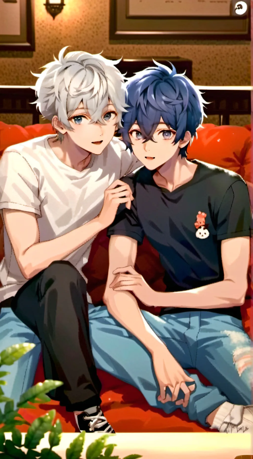 ai character: Jay and Kai background