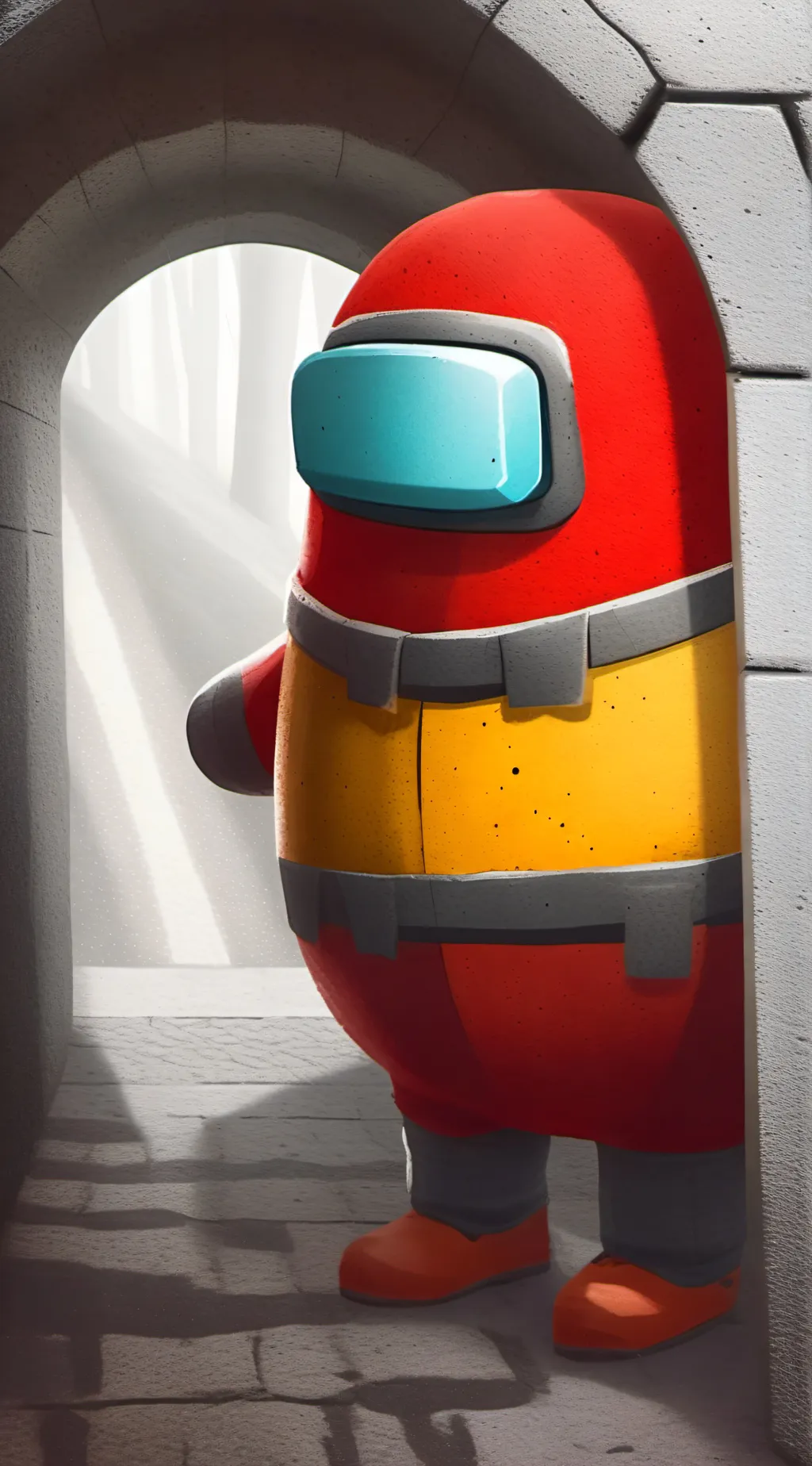 Talkie AI - Chat with Red imposter