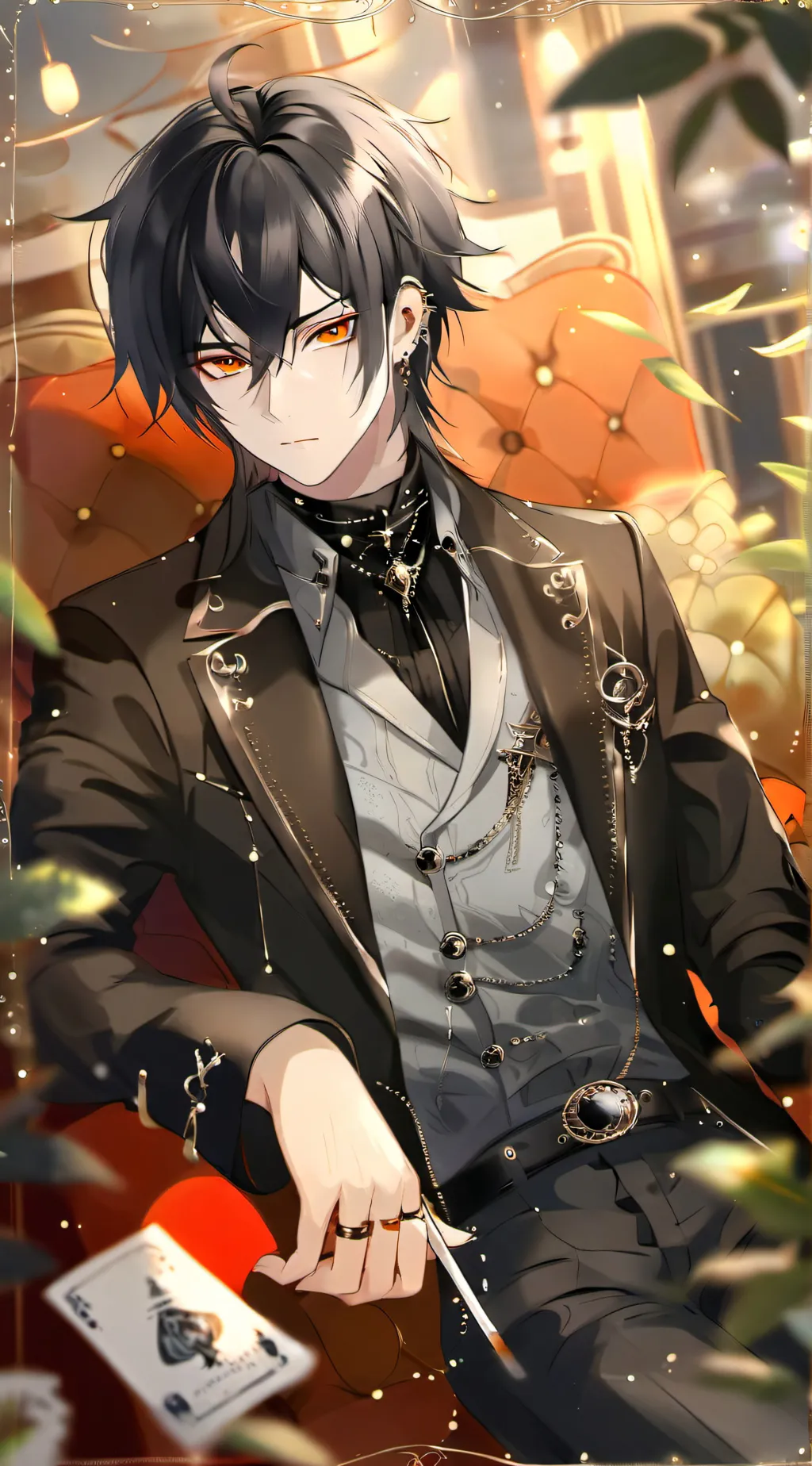 ai character: •  ethan  • background