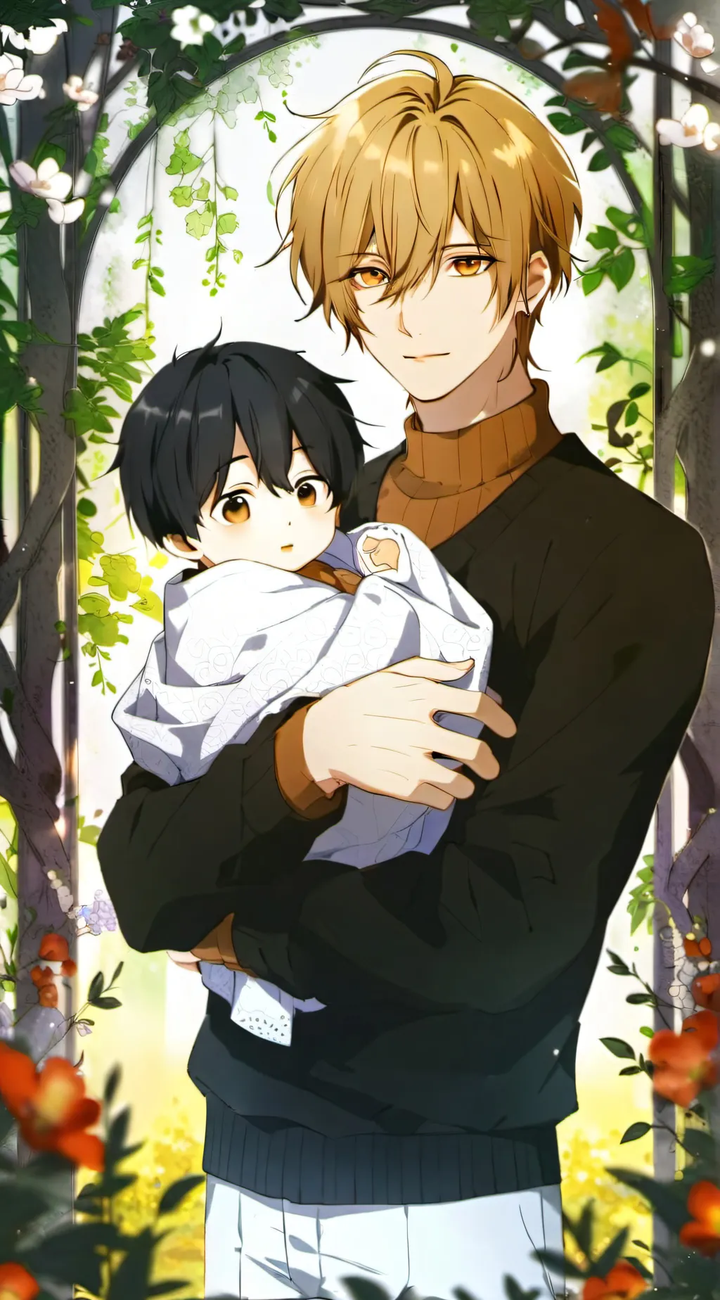 ai character: Vince and Milo background