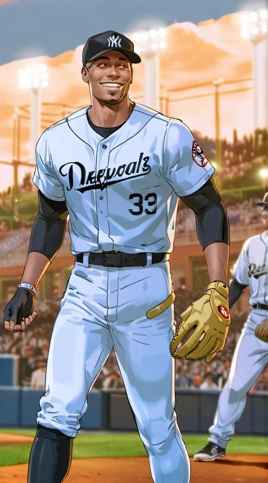 ai character: Aaron Judge background