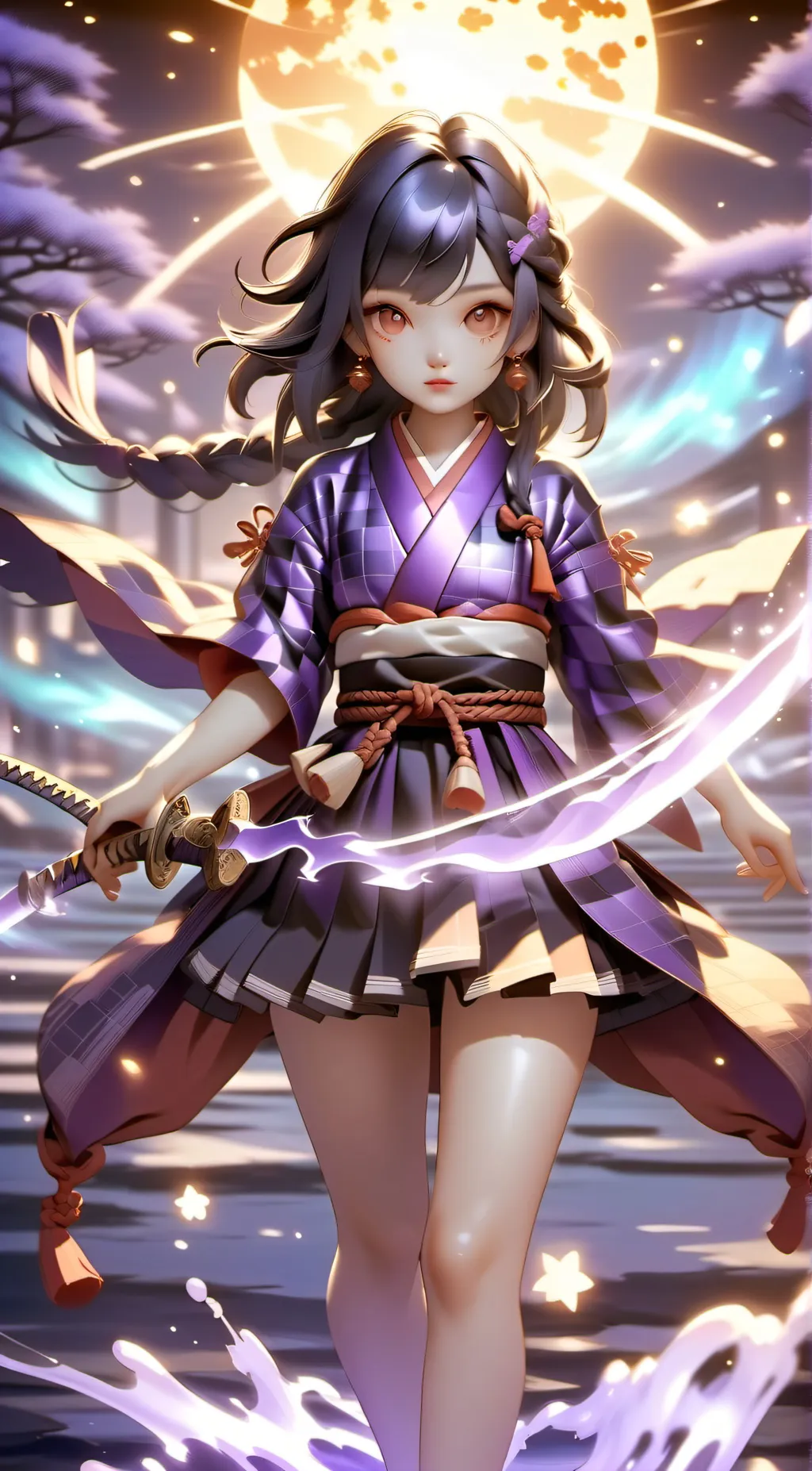 ai character: The Hashiras background