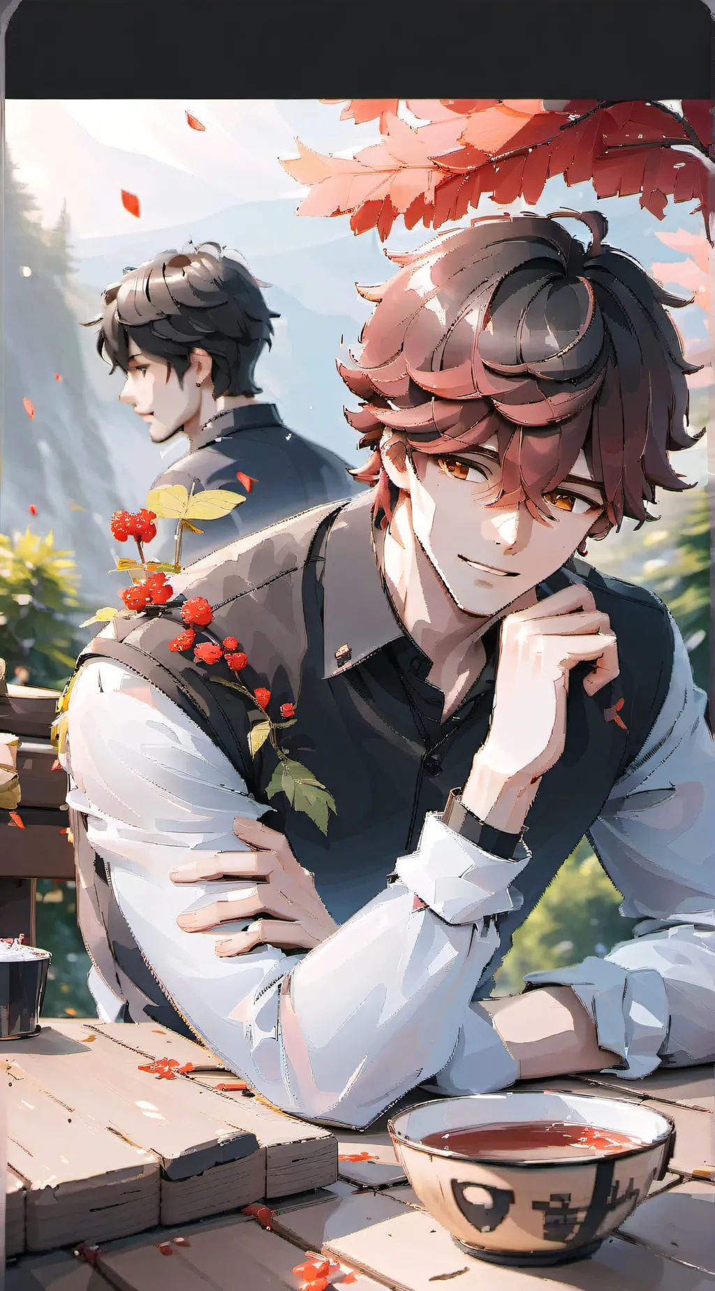 ai character: Nick background