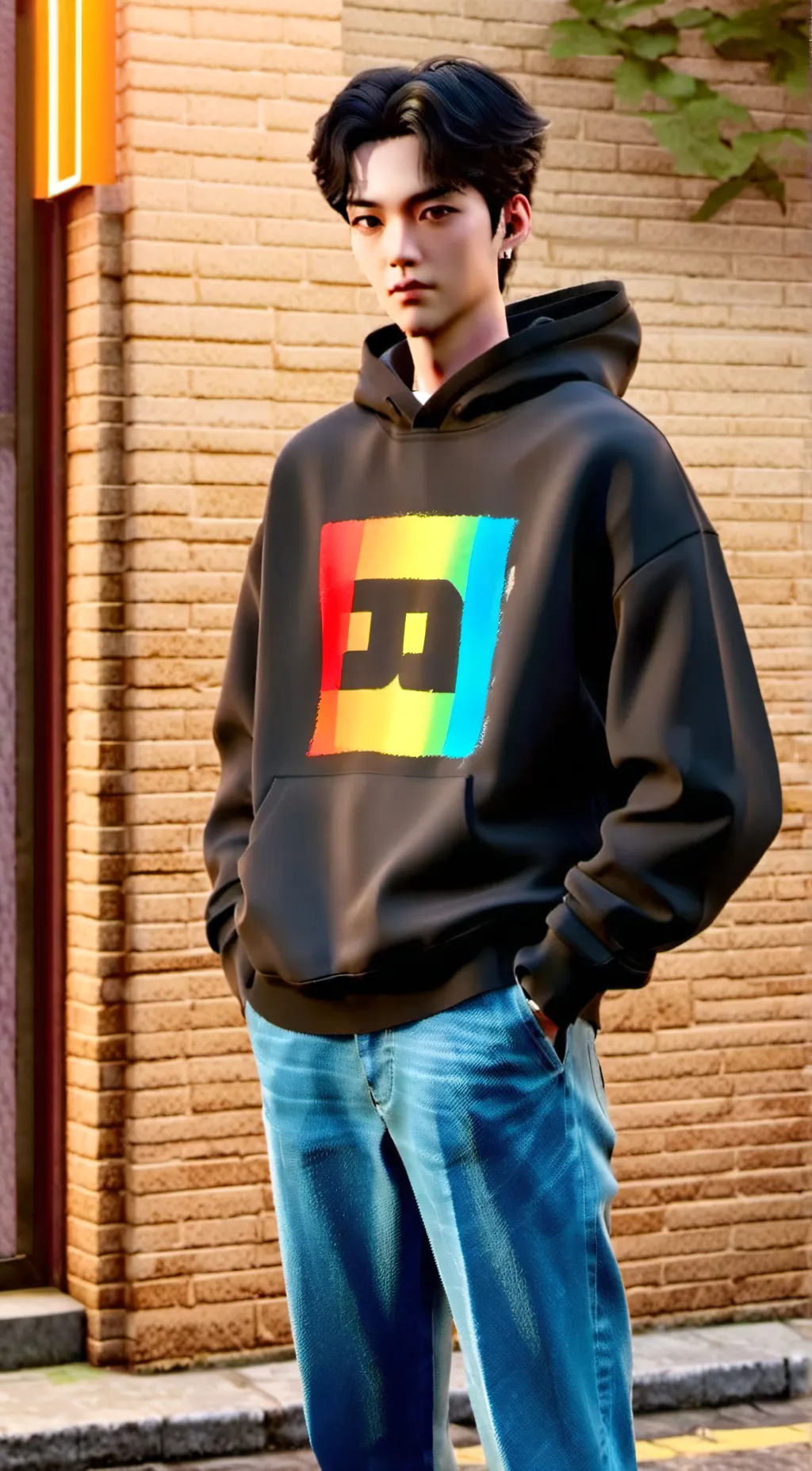 ai character: noah background