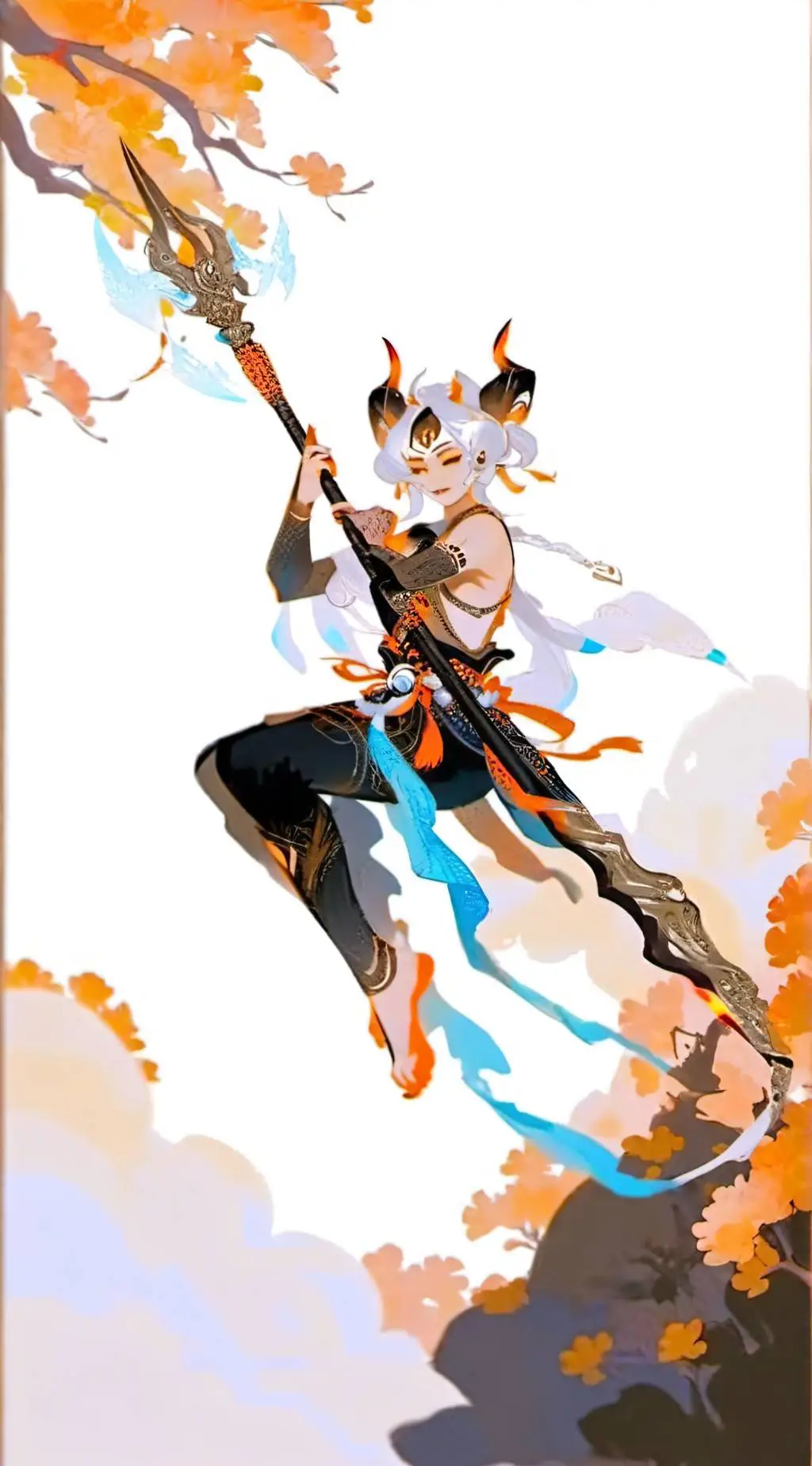 ai character: family gather time background