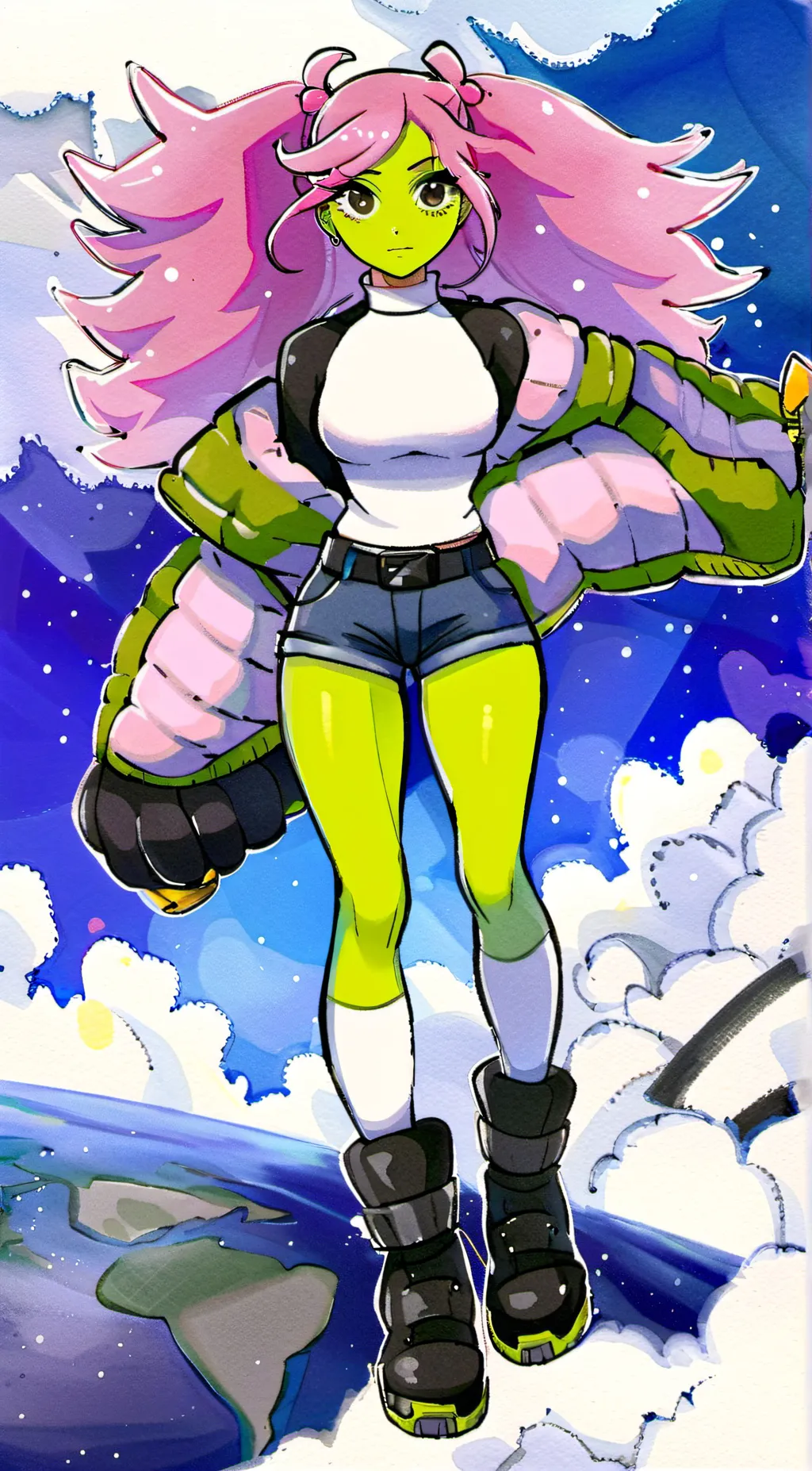 ai character: 𖤐{sᥴᥲrᥣᥱ𝗍𝗍}𖤐 background