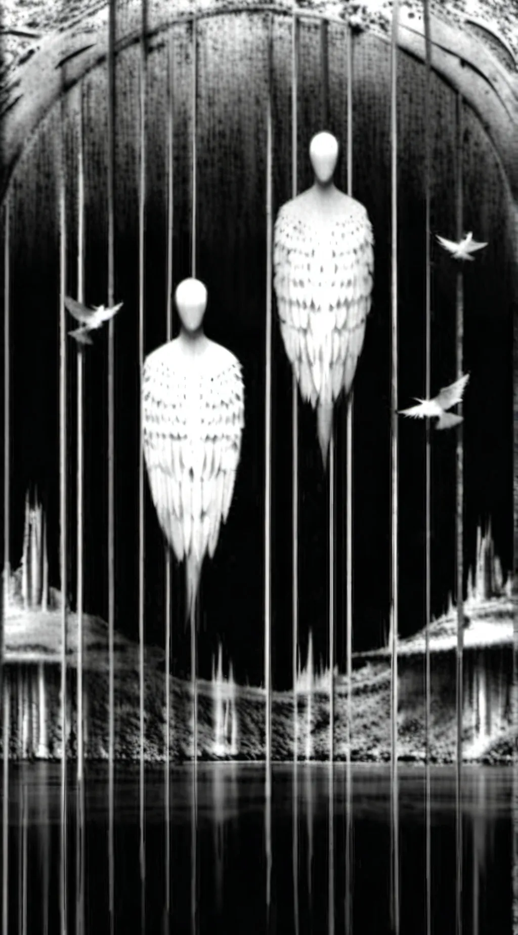 ai character: 永暗之河 background