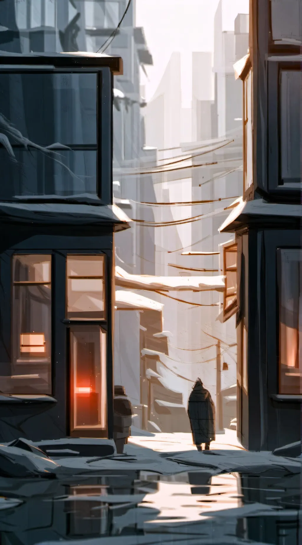 ai character: Mha hide and seek  background