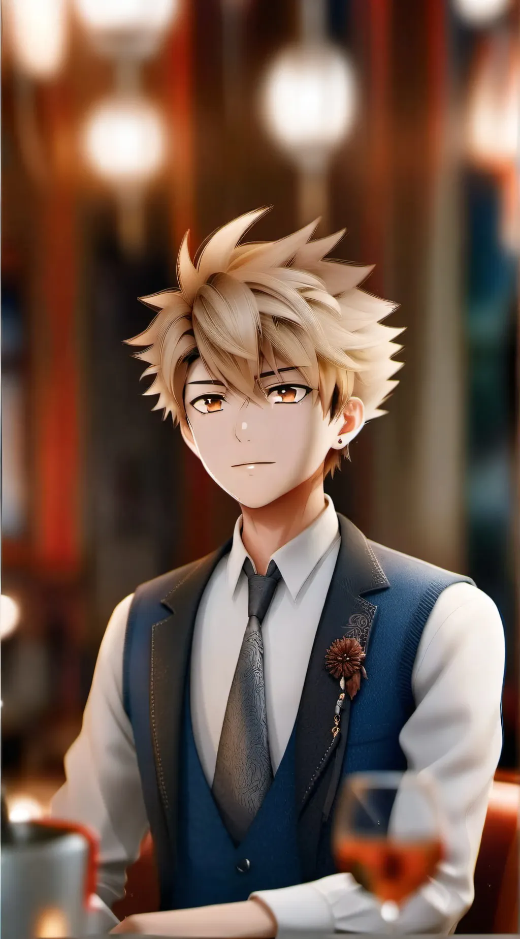 ai character: Jaxon (not bakugo) background
