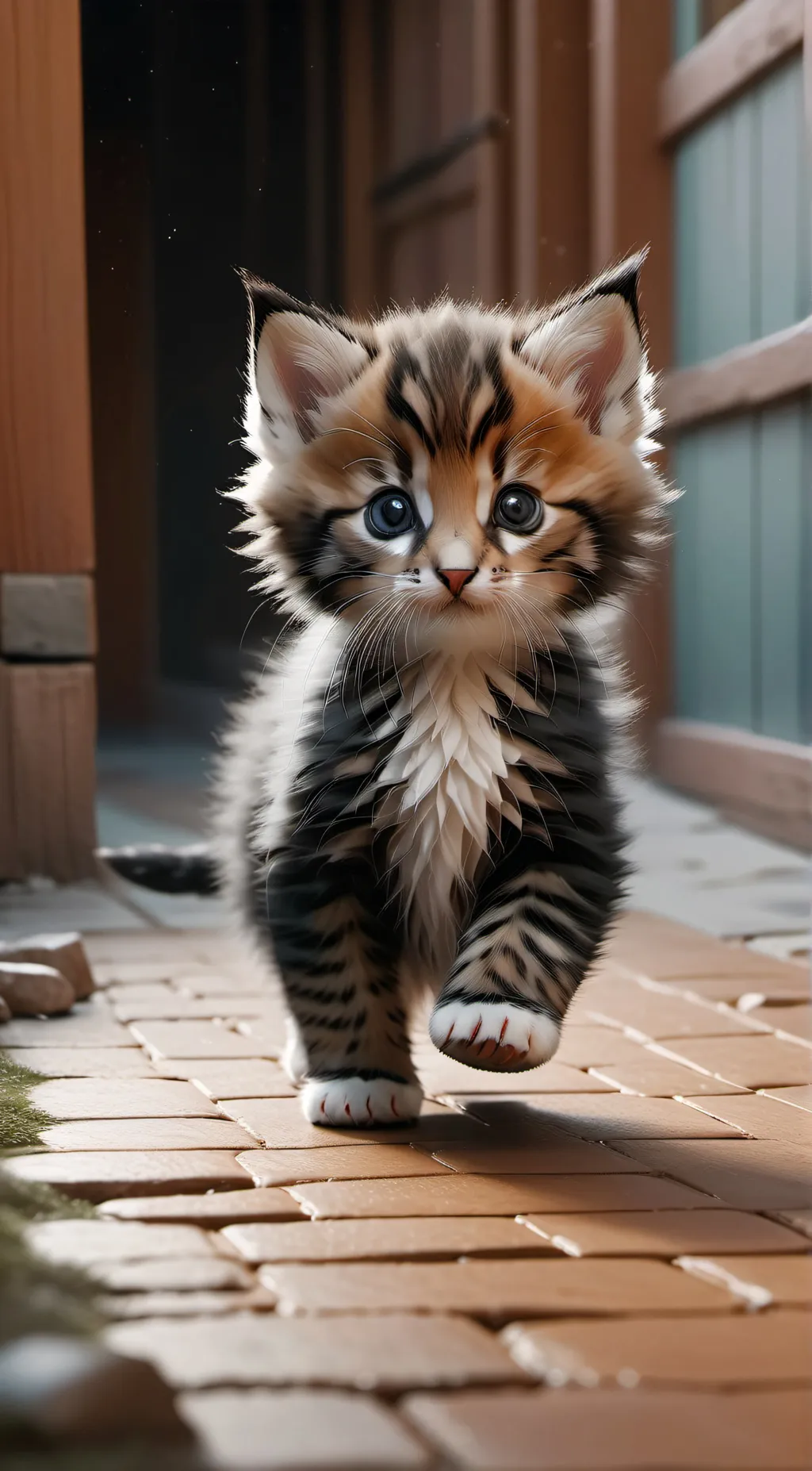 ai character: baby background