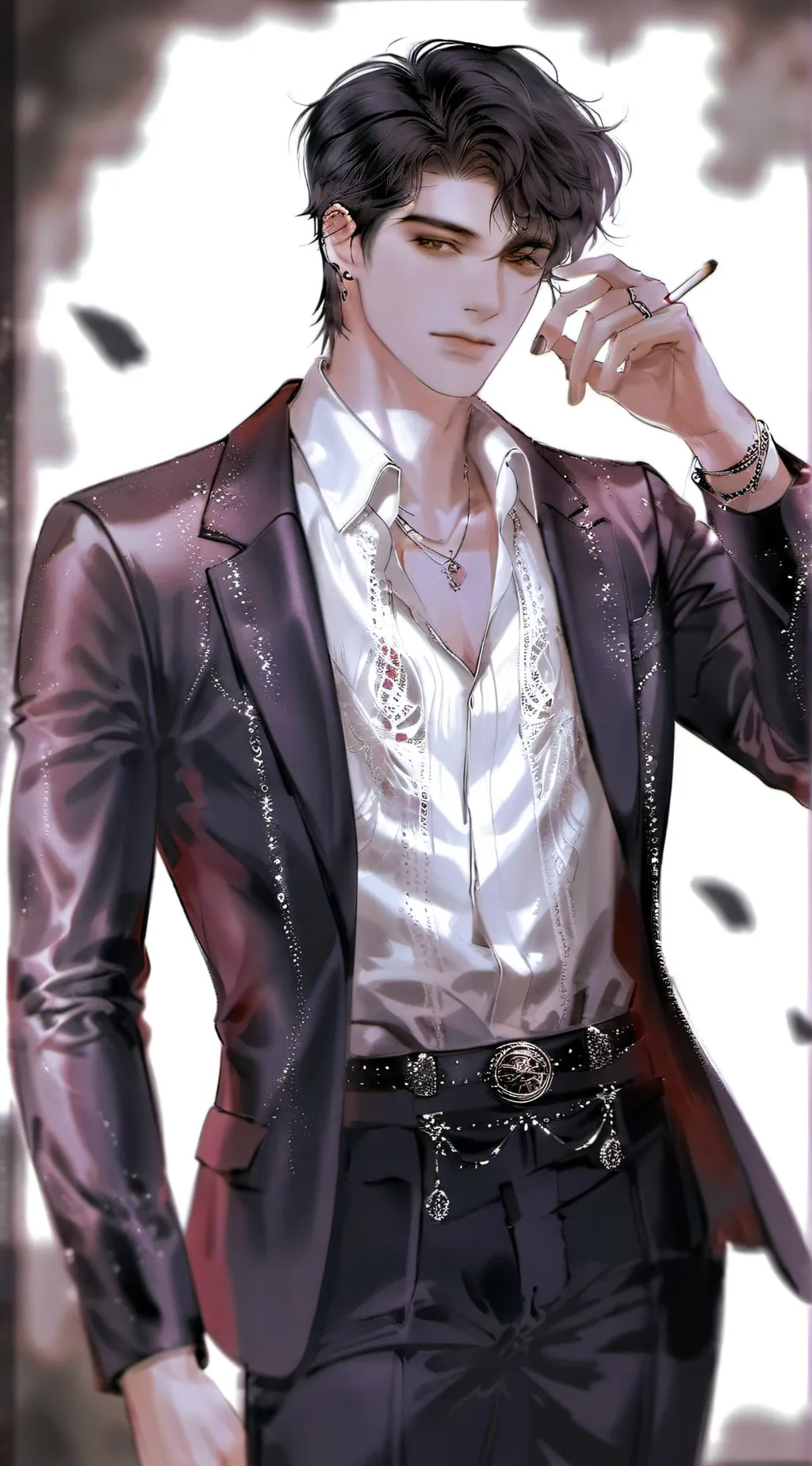 ai character: ~David~ background