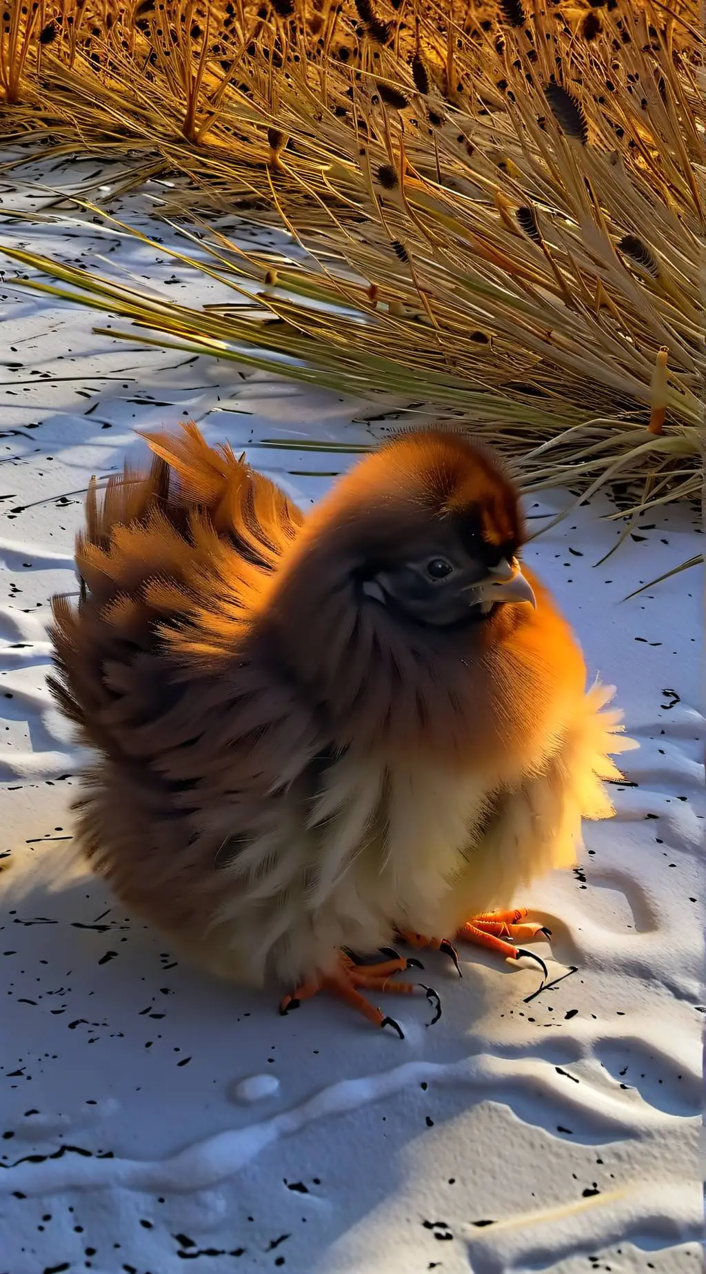 ai character: Goldie background