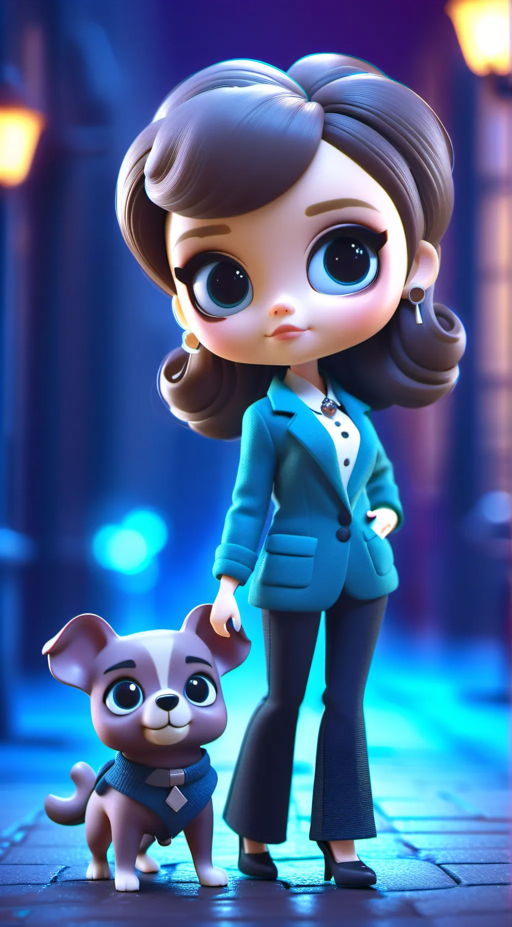 ai character: Blythe Baxter  background