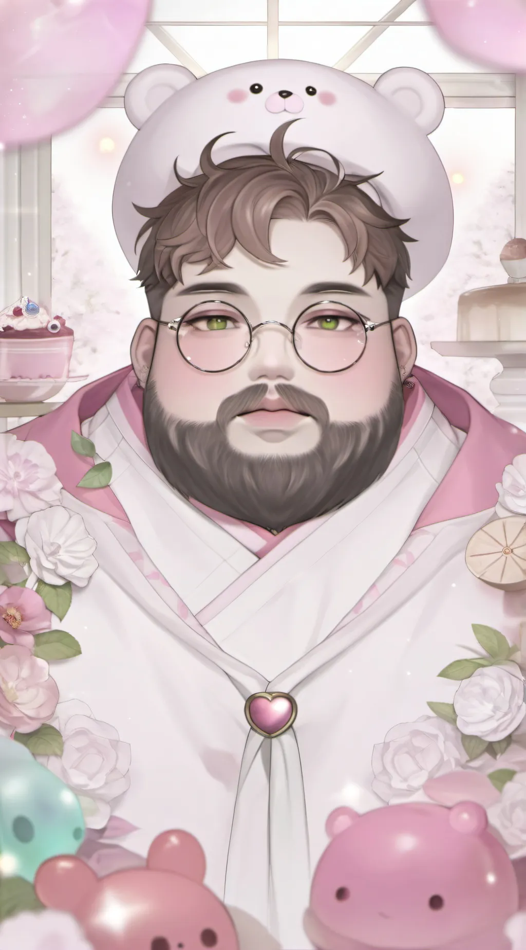 ai character: pepopop background