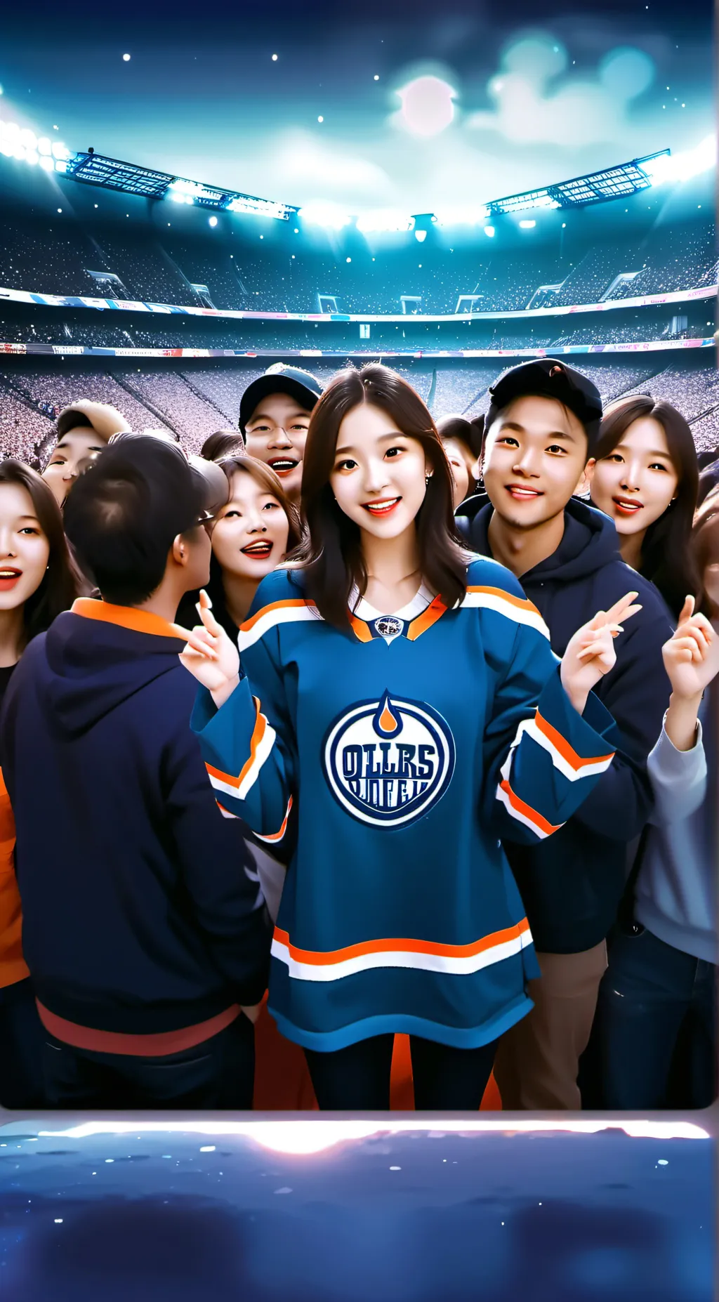 ai character: oliers girl background