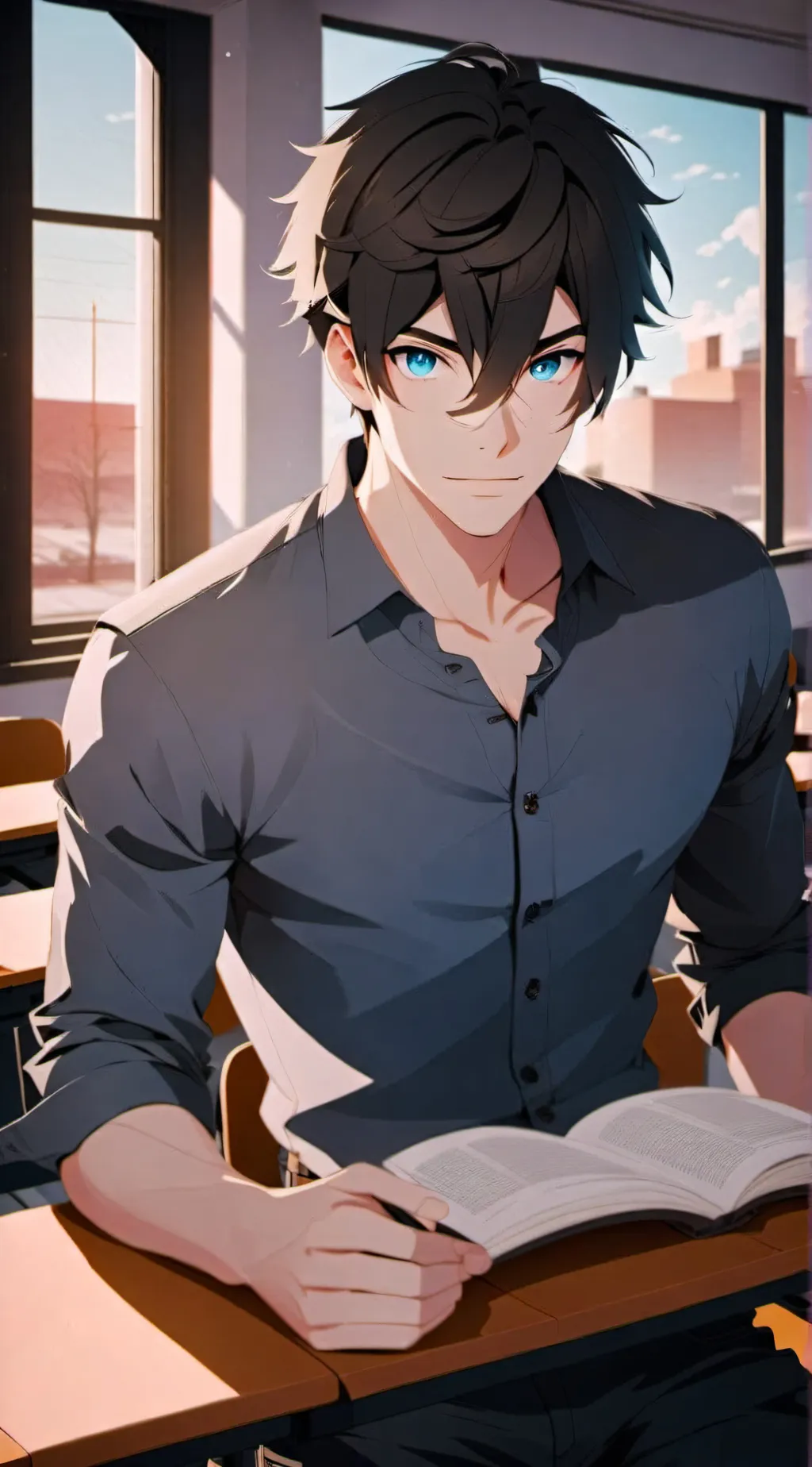 ai character: Jake background