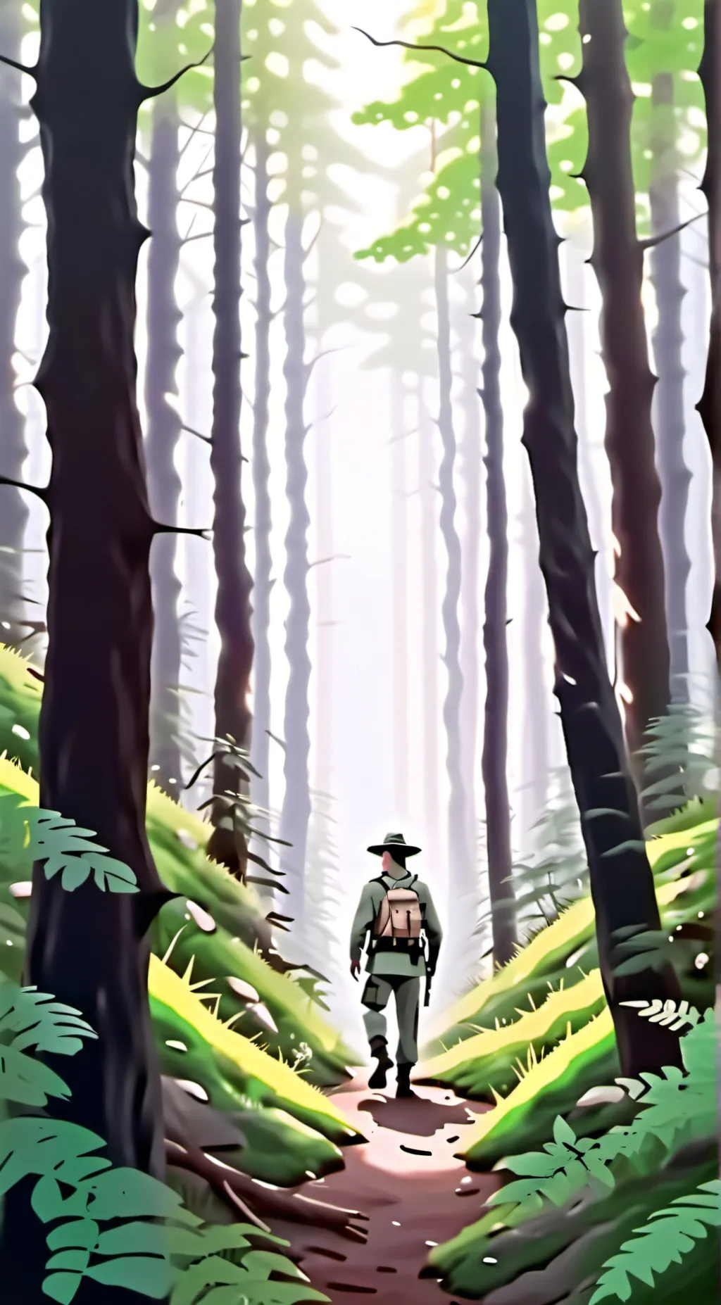 ai character: Park ranger background