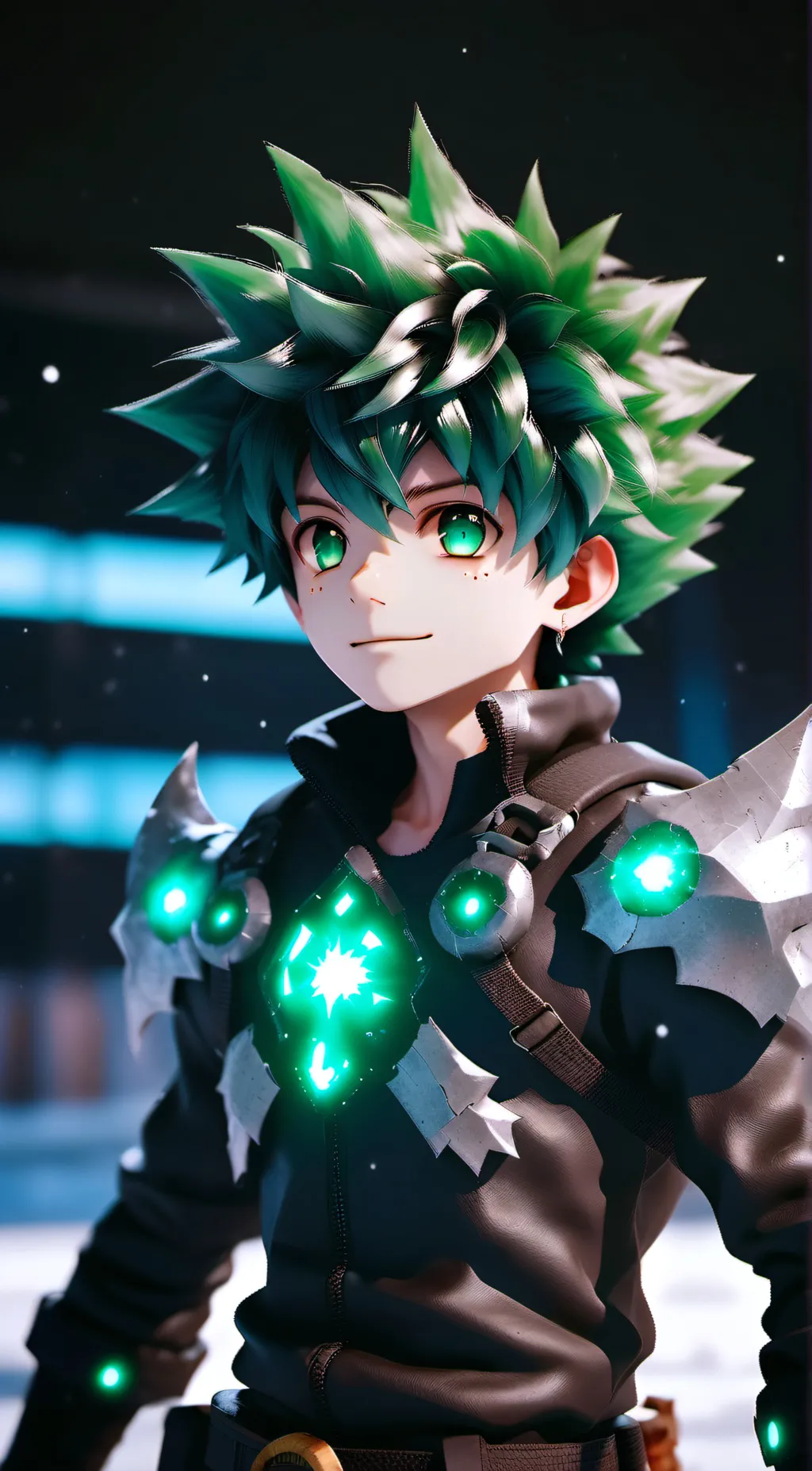 ai character: villain deku  background