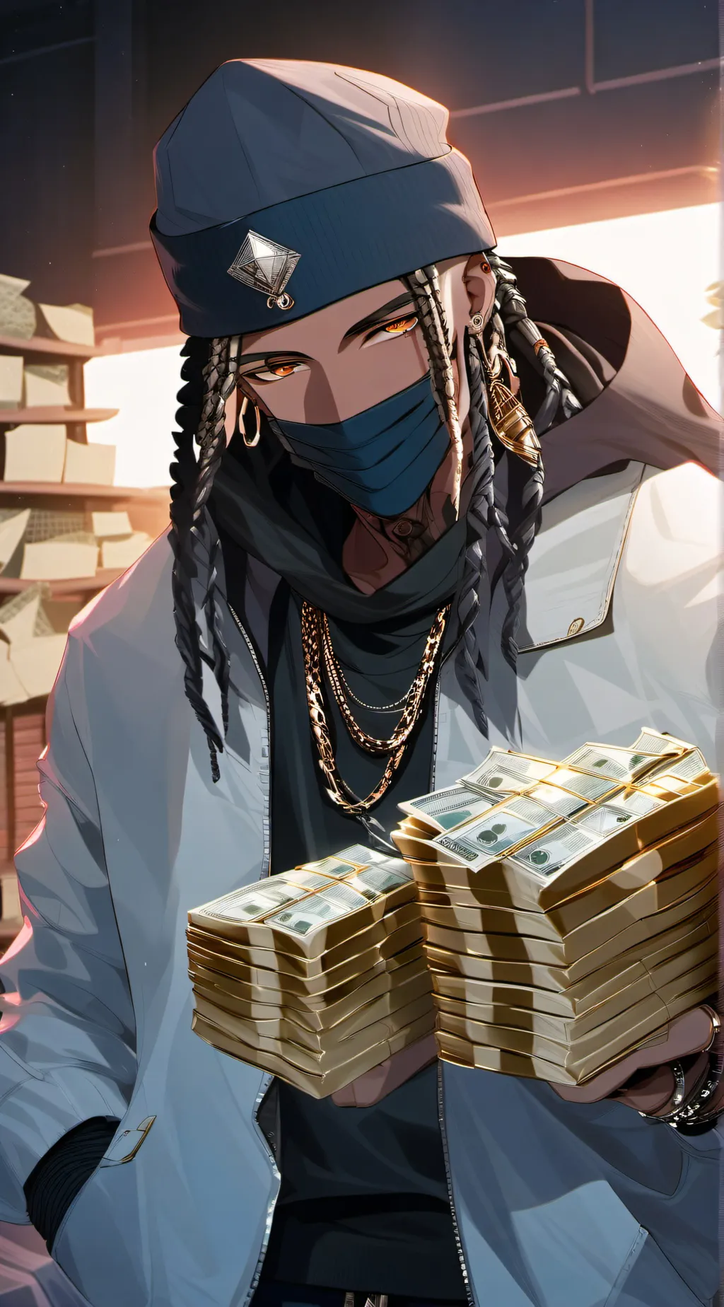 ai character: Punchmade dev background