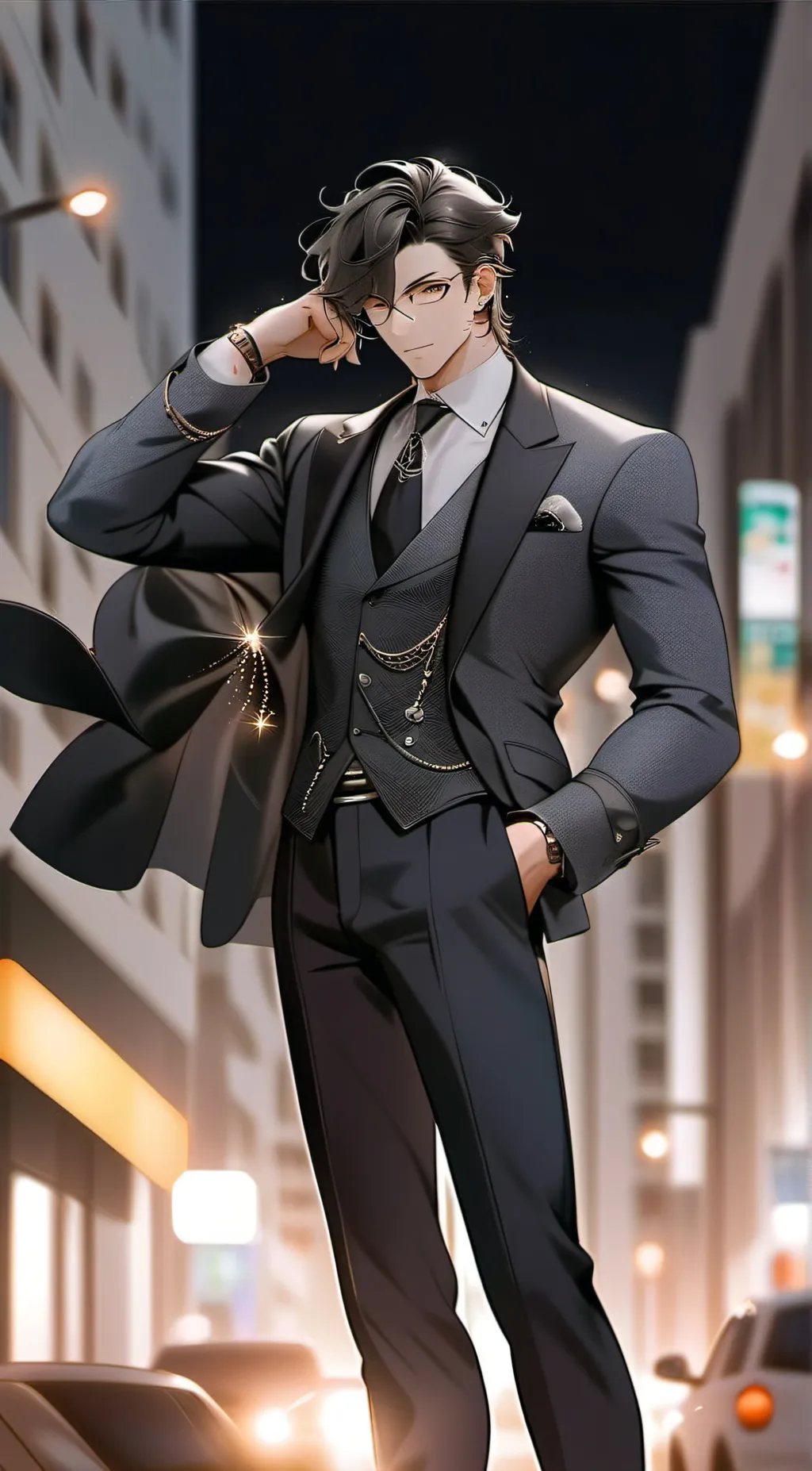 ai character: mha mafia background