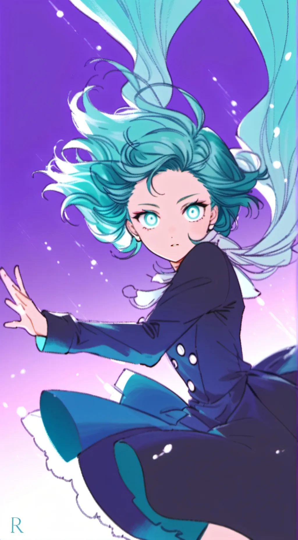 ai character: tatsumaki  background