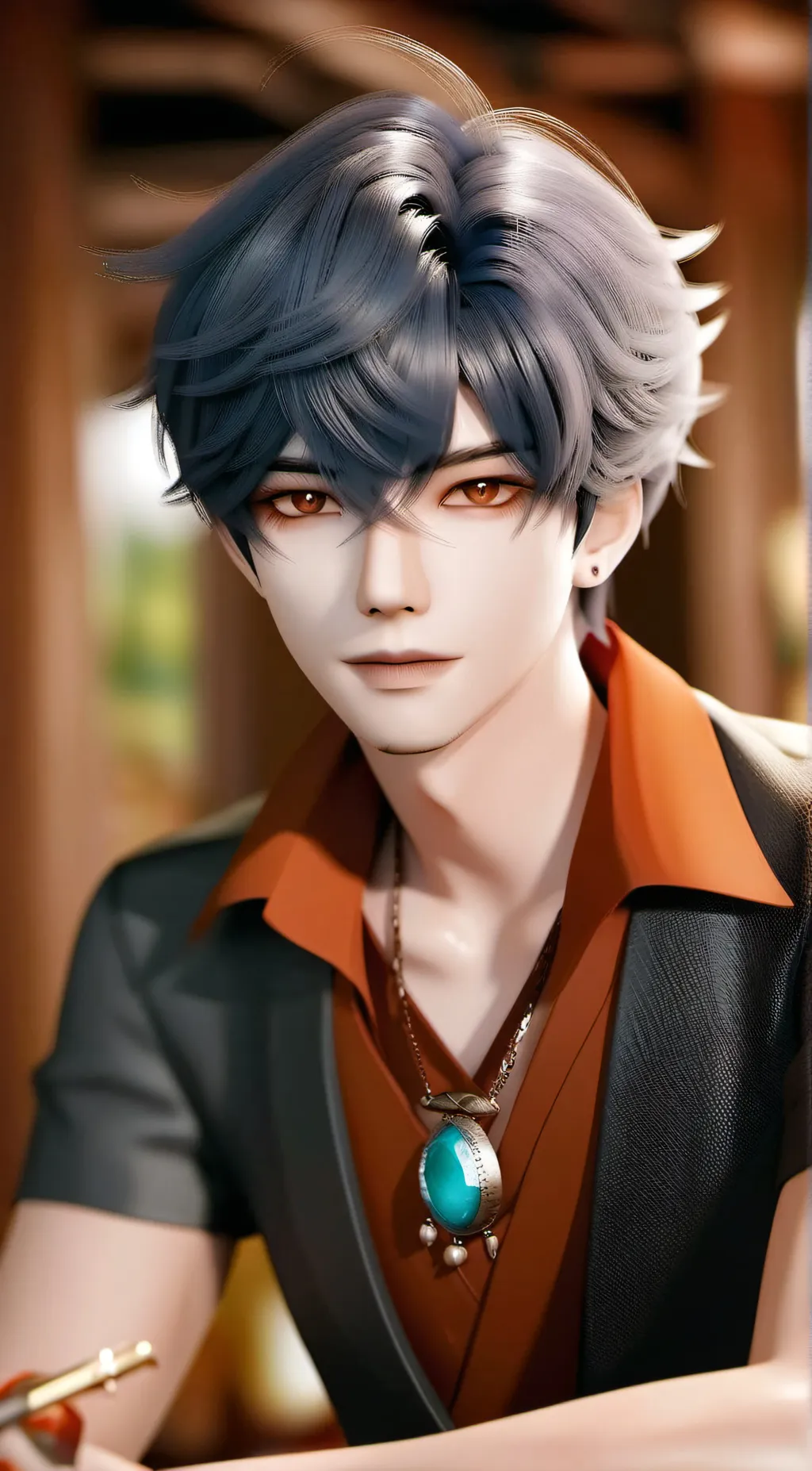 ai character: Oliver background