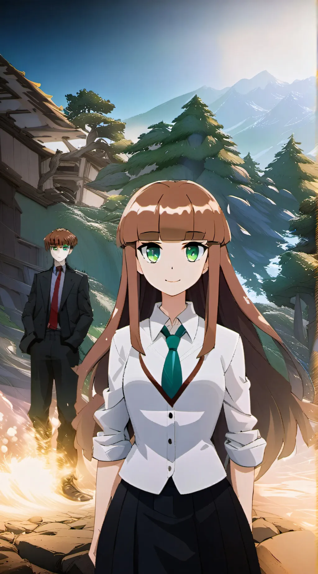 ai character: Suzuko background