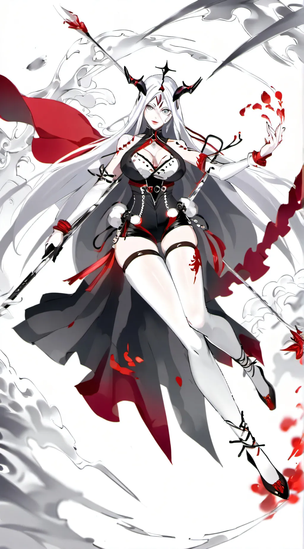 ai character: Kaguya Otsutsuki background