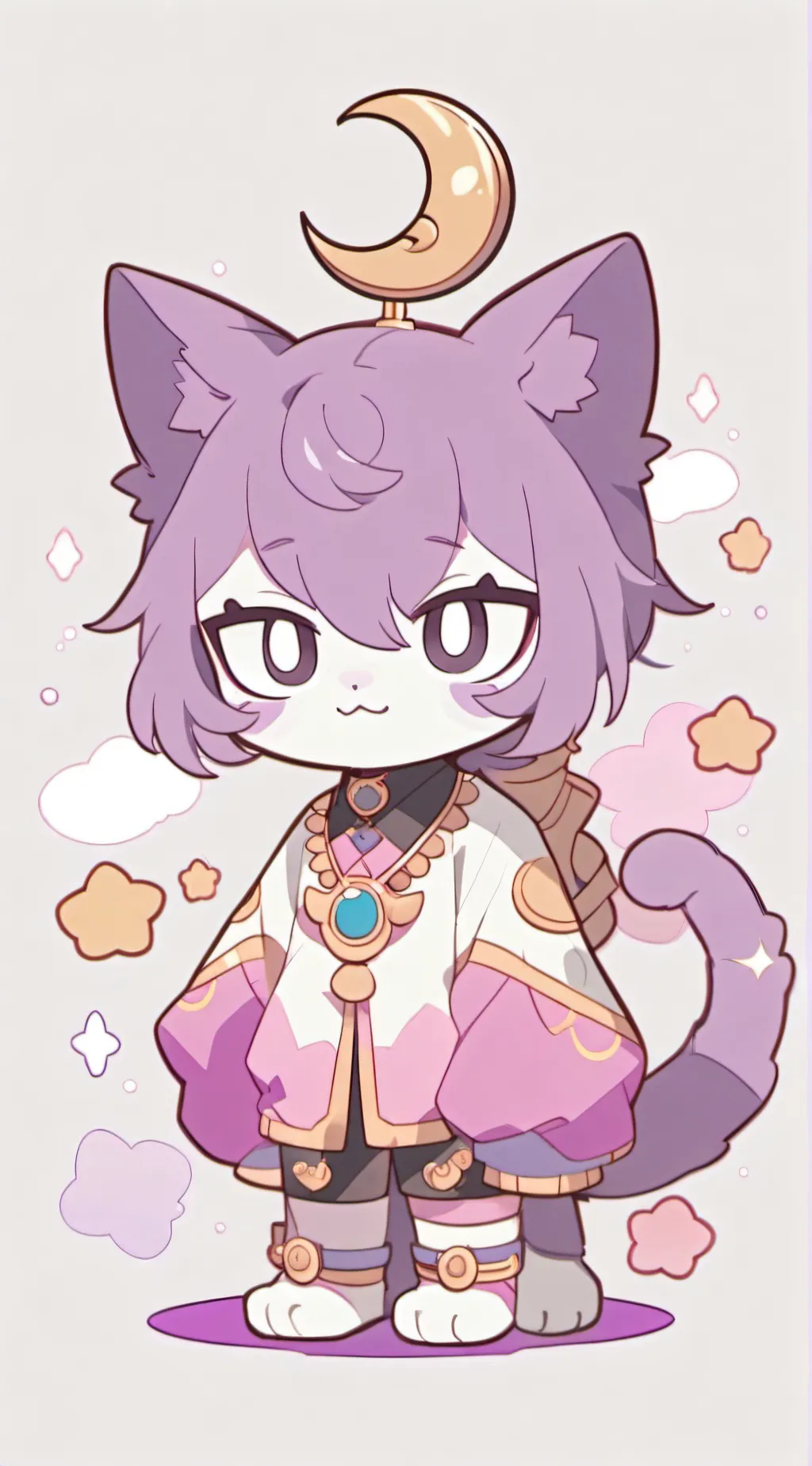 ai character: catnap background