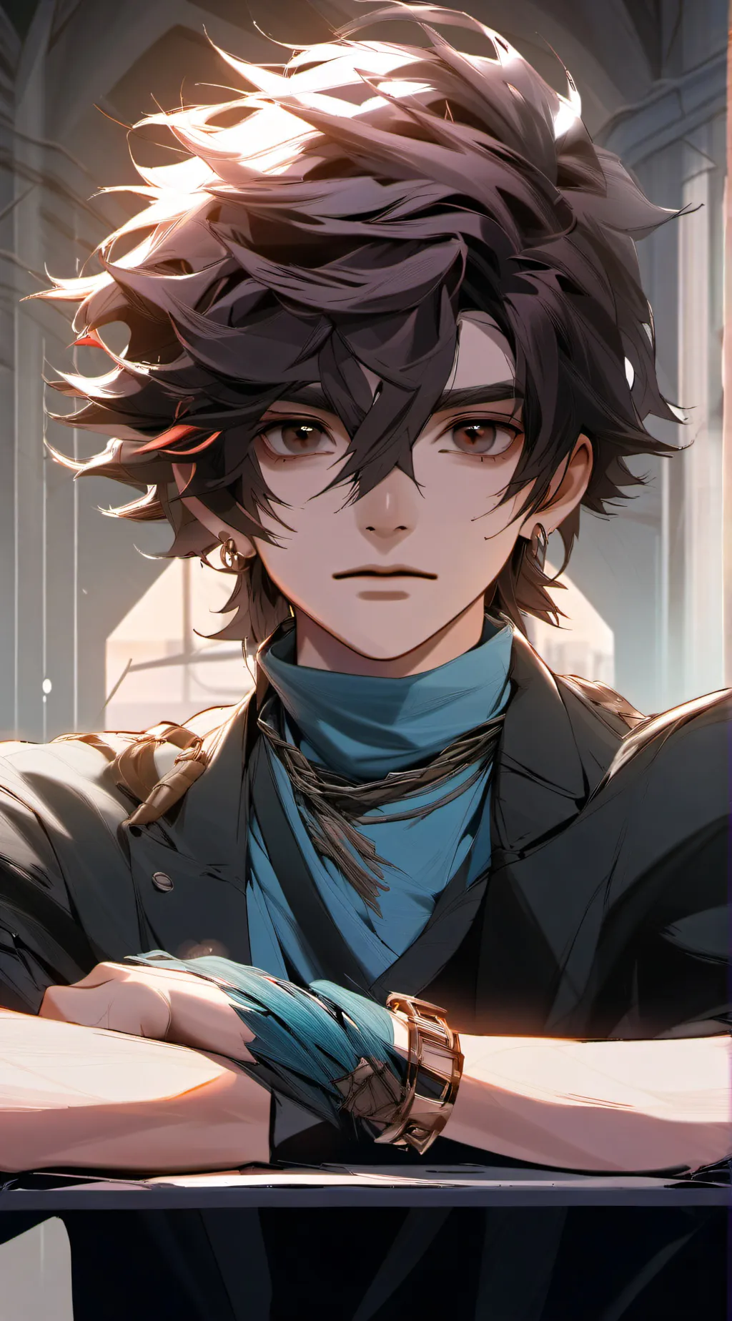 ai character: Tony's Son background