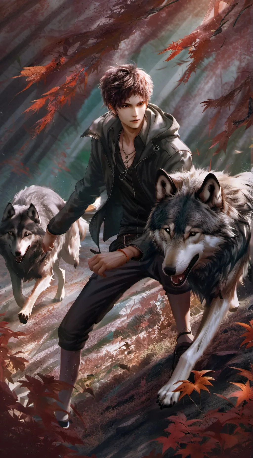 ai character: Hunter background