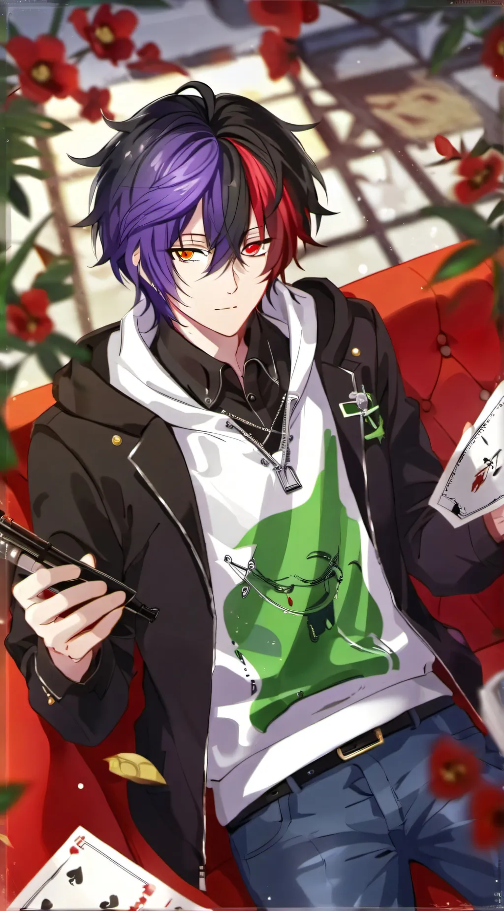 ai character: Tomo Hibiki background