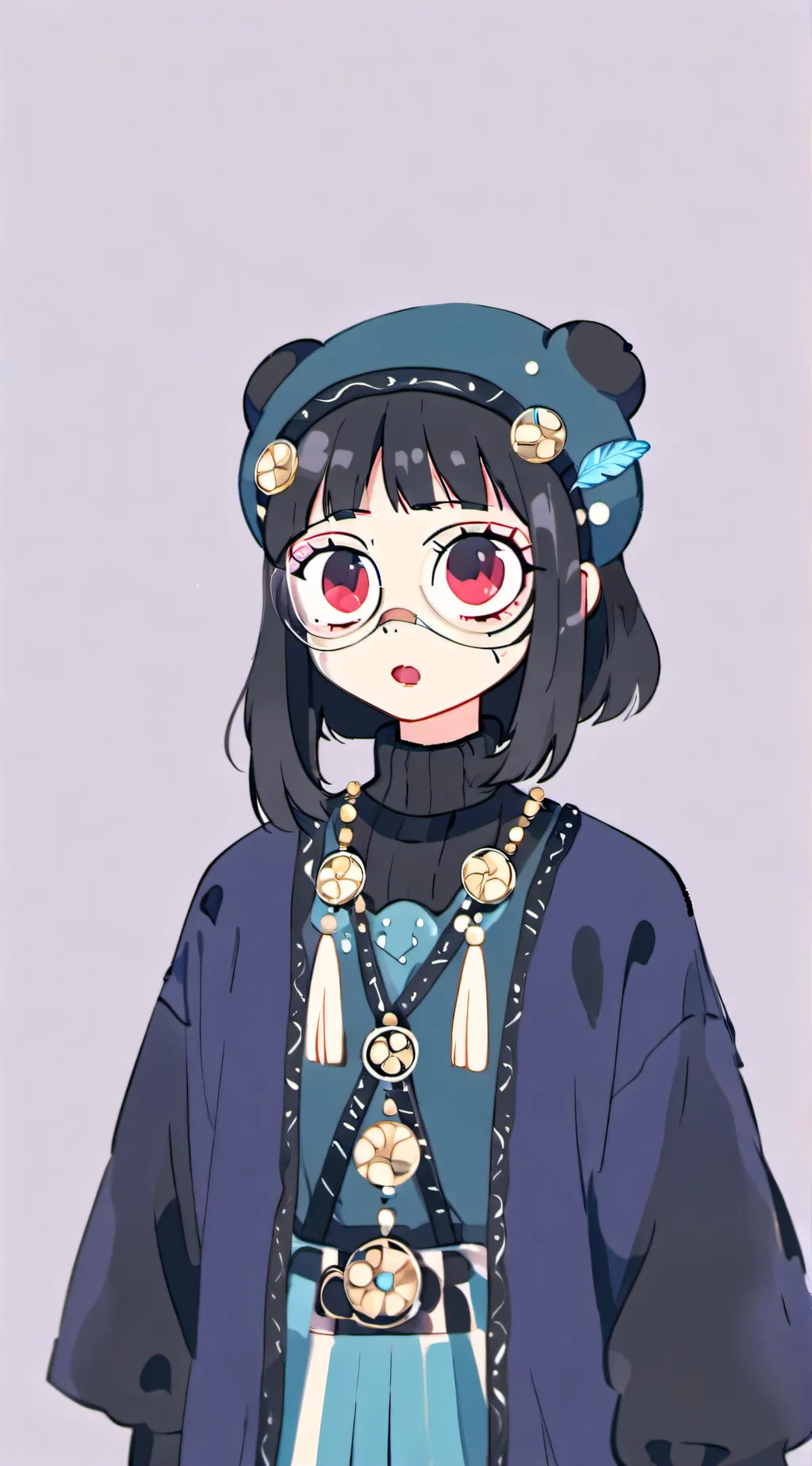 ai character: Jin and Jisoo background