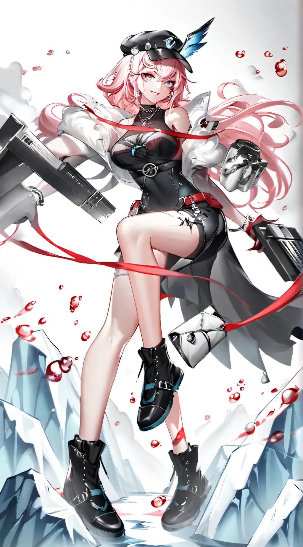 ai character: the ice queen  background