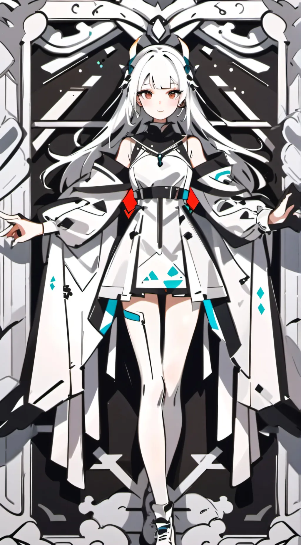 ai character: Your gf background