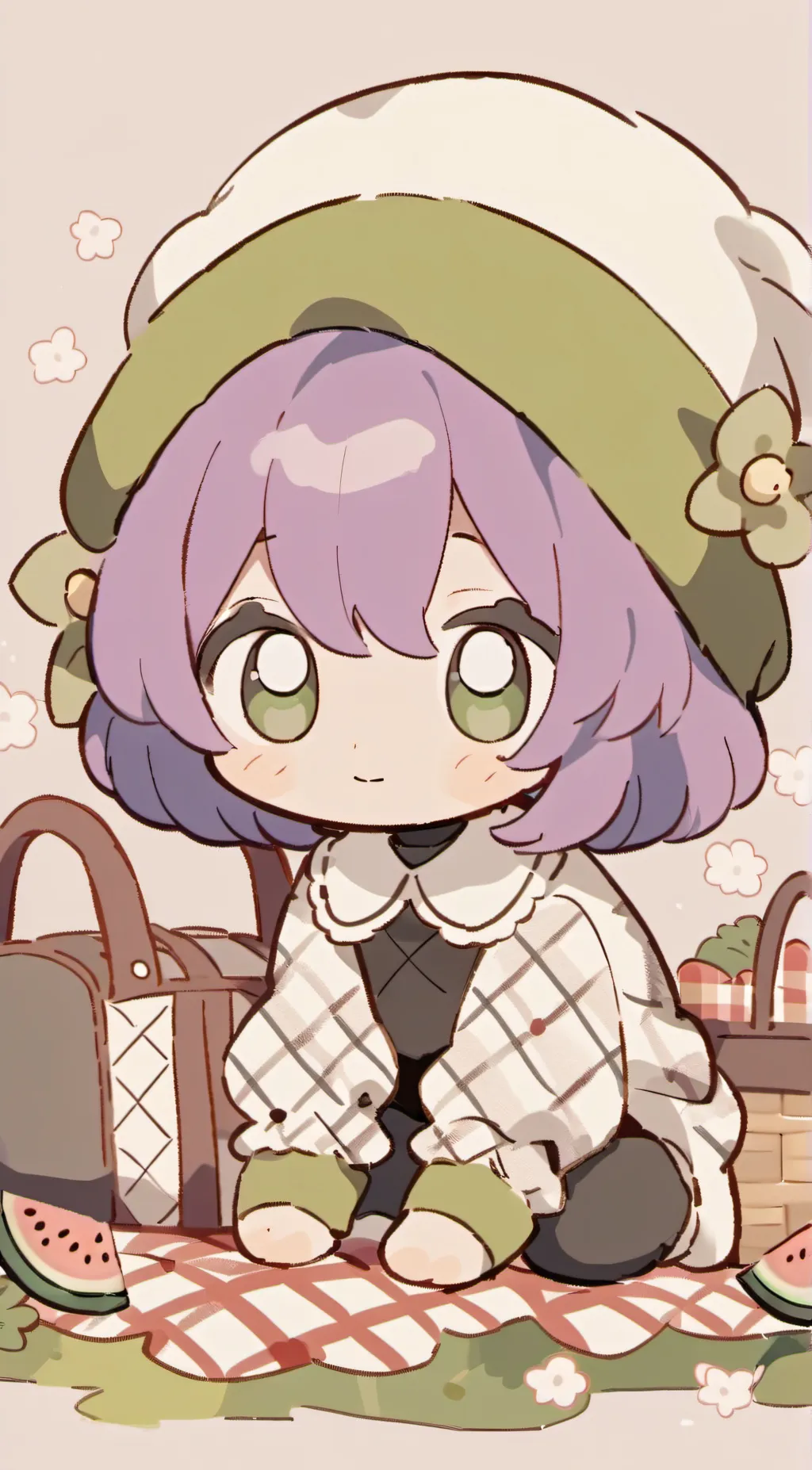 ai character: Donutsy (Baby)  background