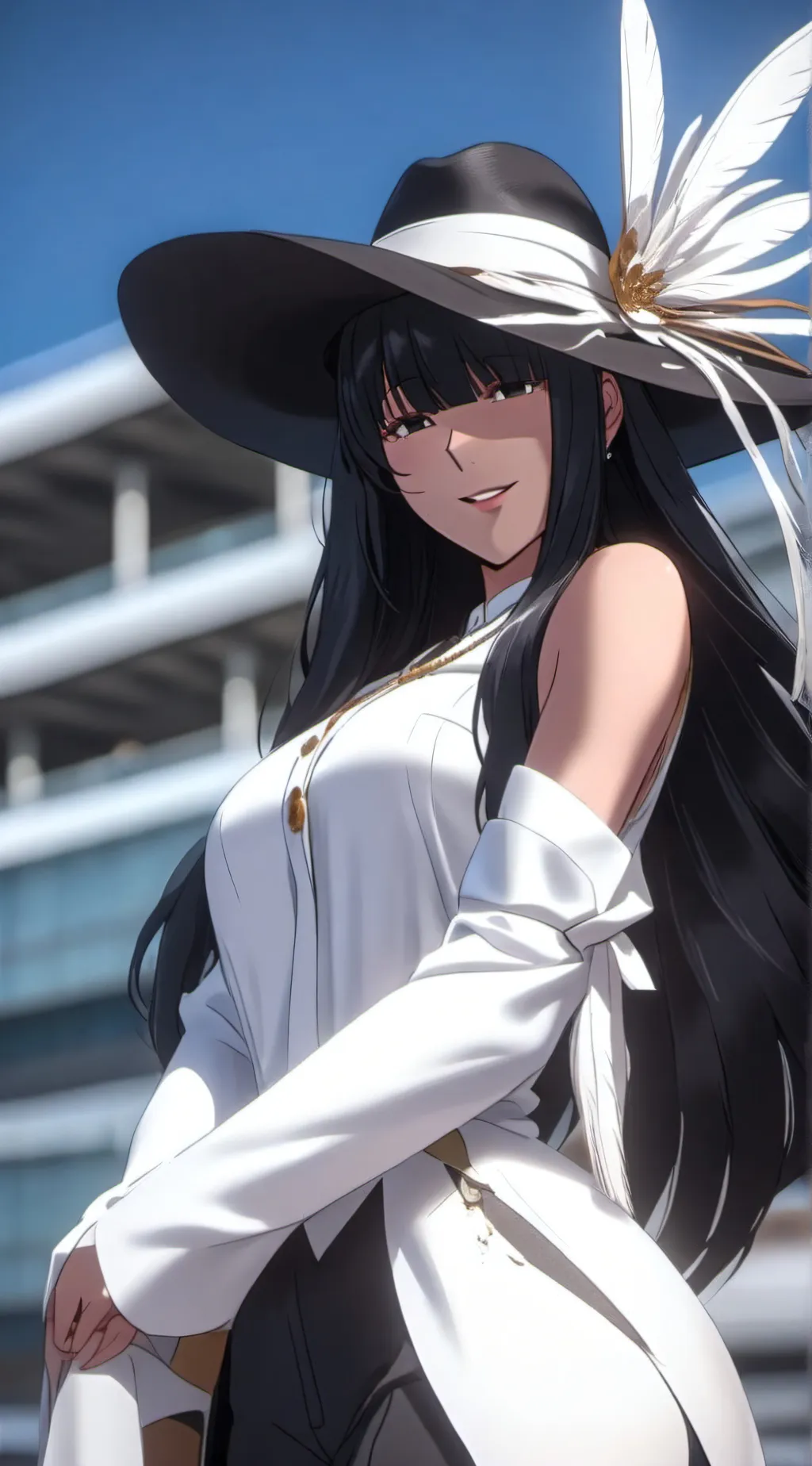 ai character: María Lupe  background