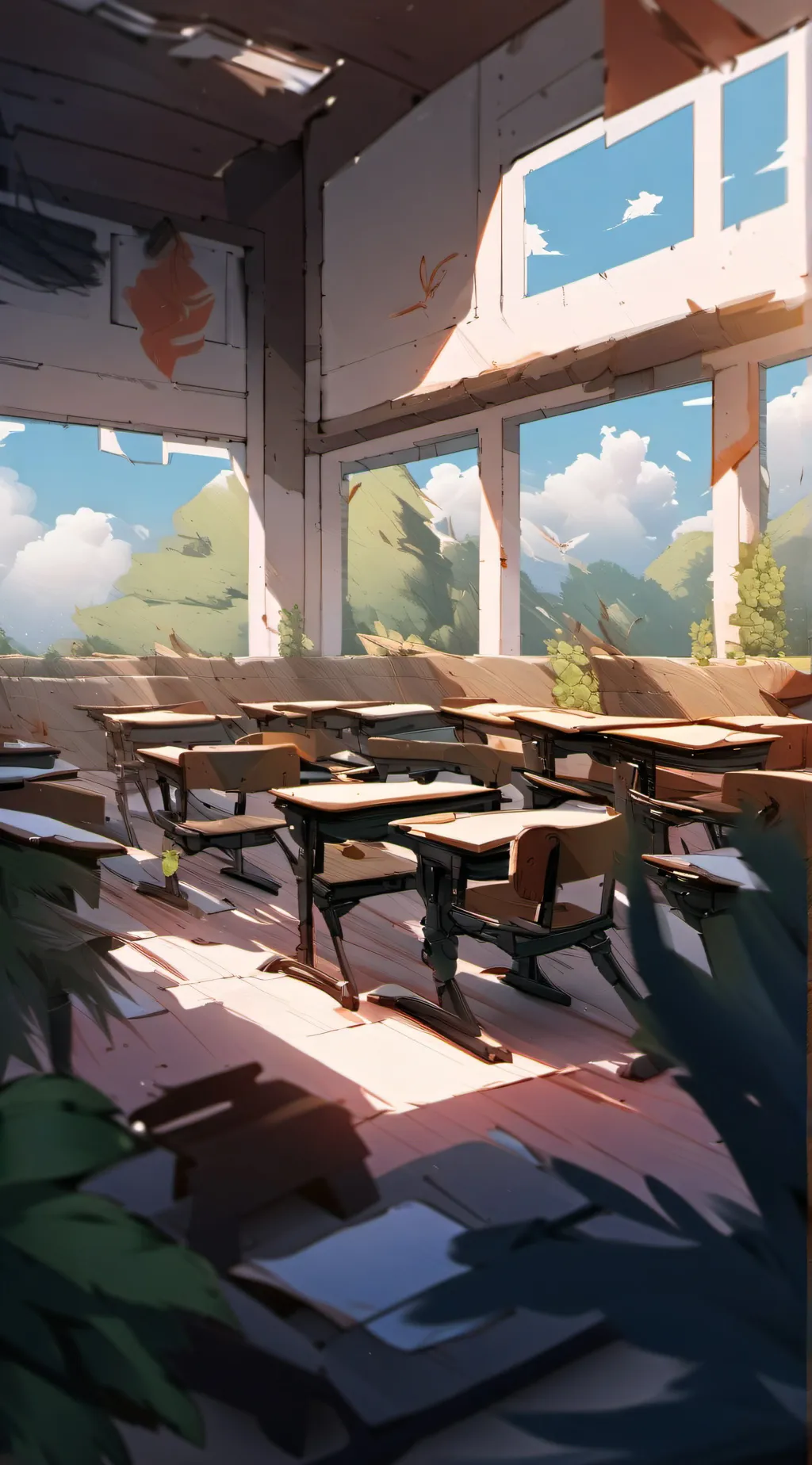 ai character: FPE school! background