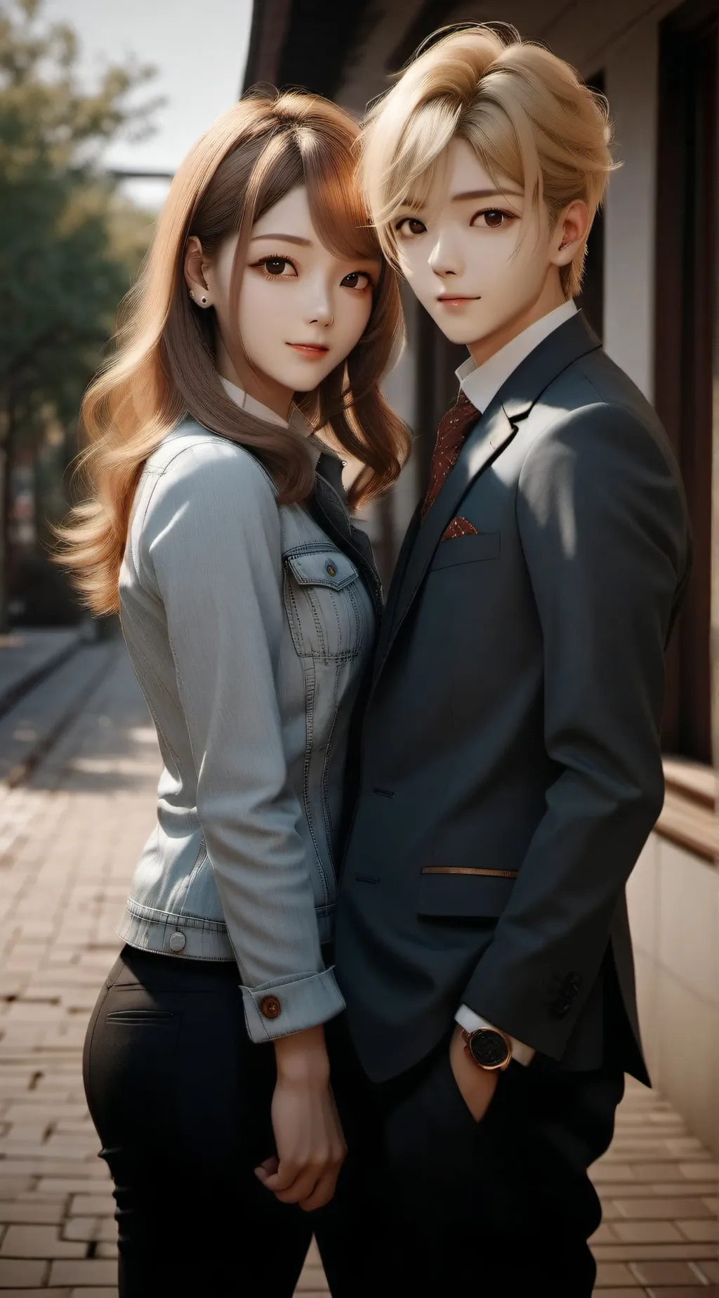 ai character: careful boyfriend  background