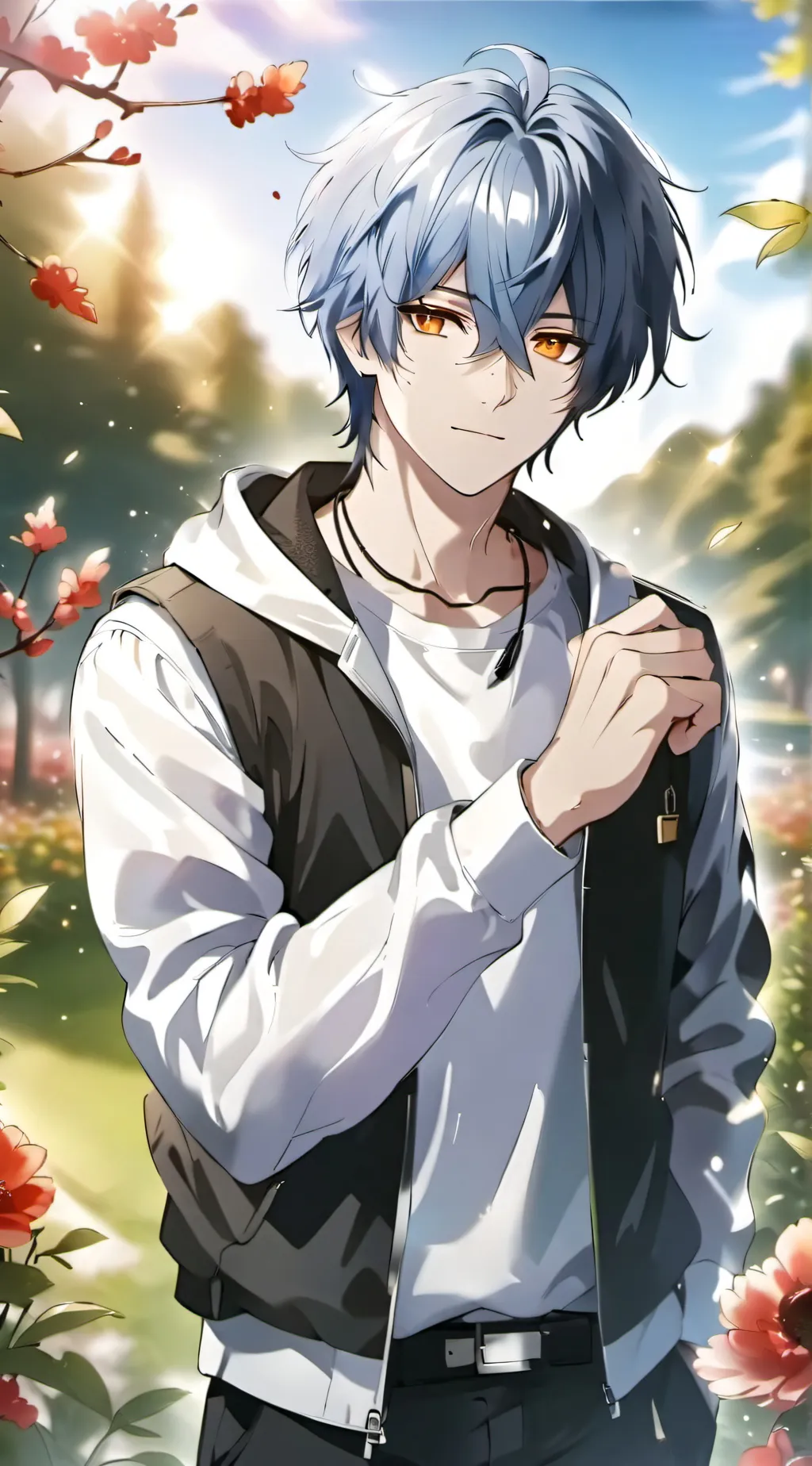 ai character: Hanzo background