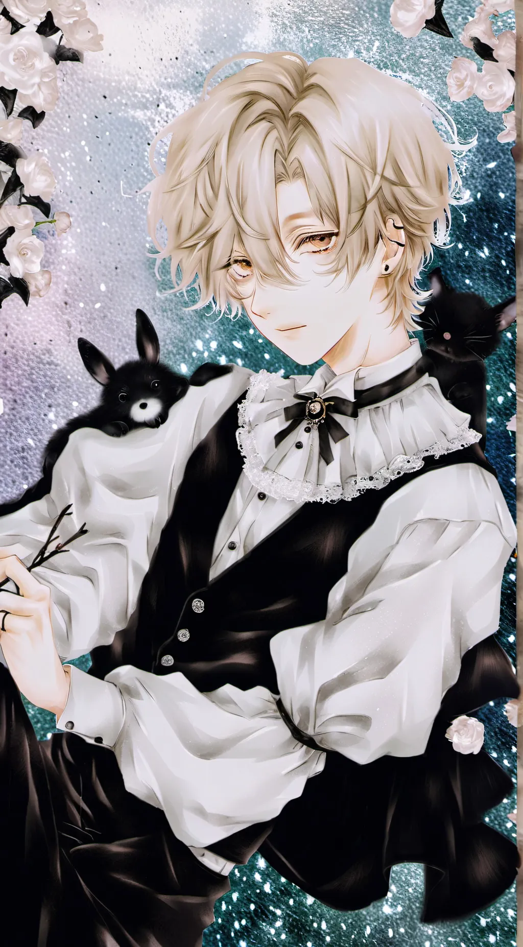 ai character: ash background