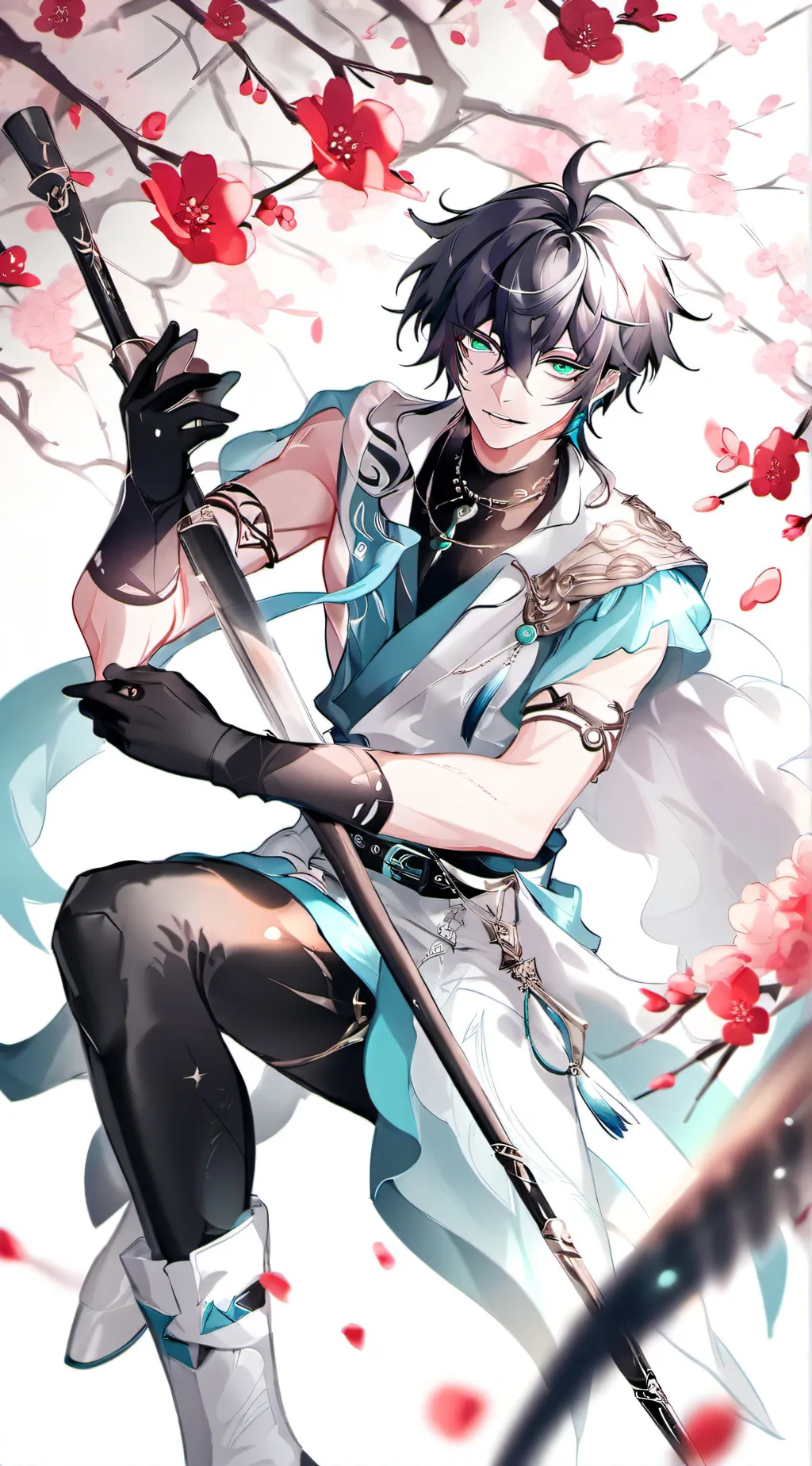 ai character: 丹恒•饮月君 background