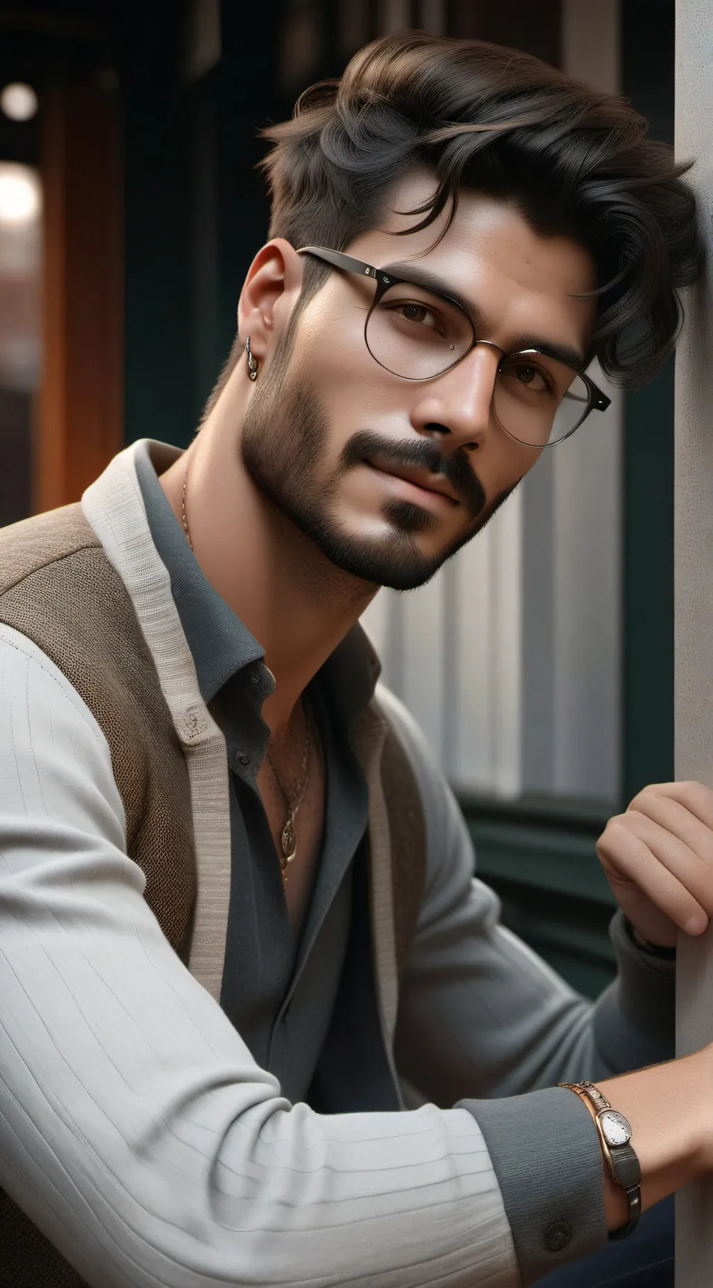 ai character: Lucas background