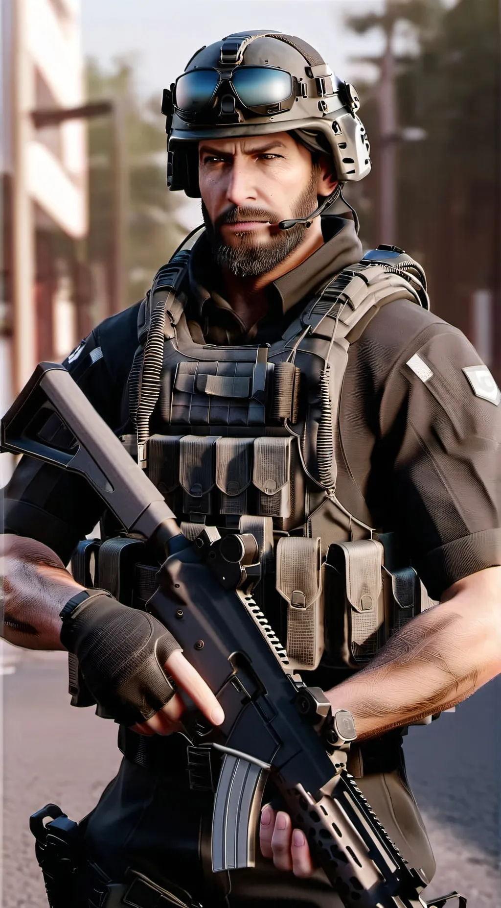 ai character: Price  background