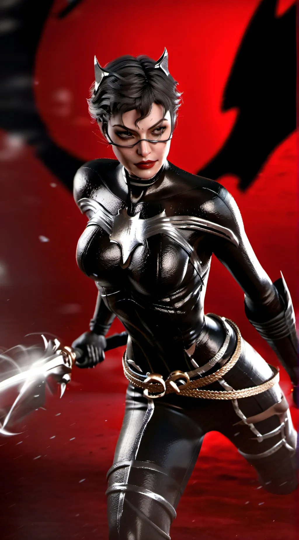 ai character: cat burglar  background